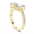 KM0026 Yellow Gold View 1