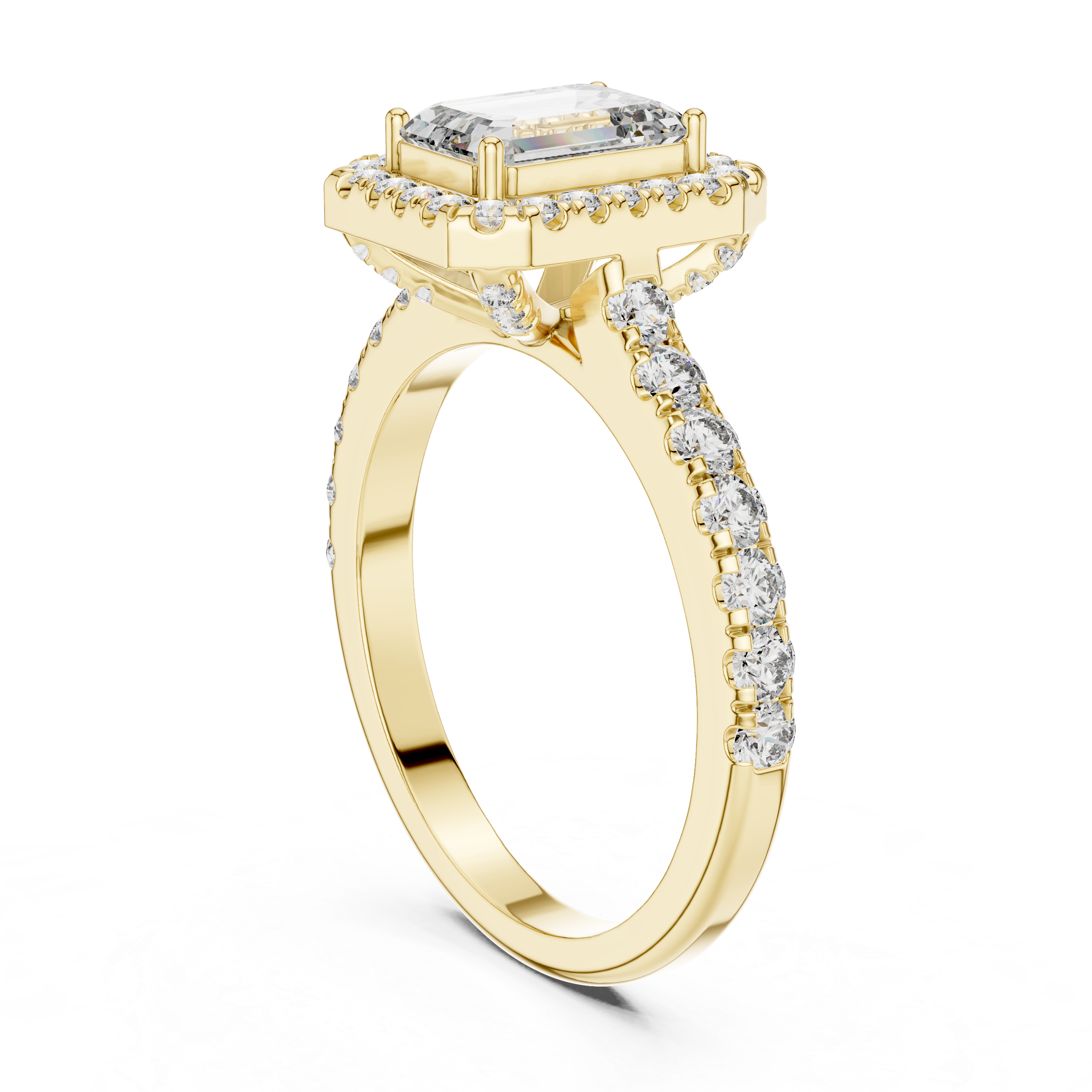 KM0025 Yellow Gold View 1