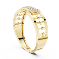KM0203 Yellow Gold View 1