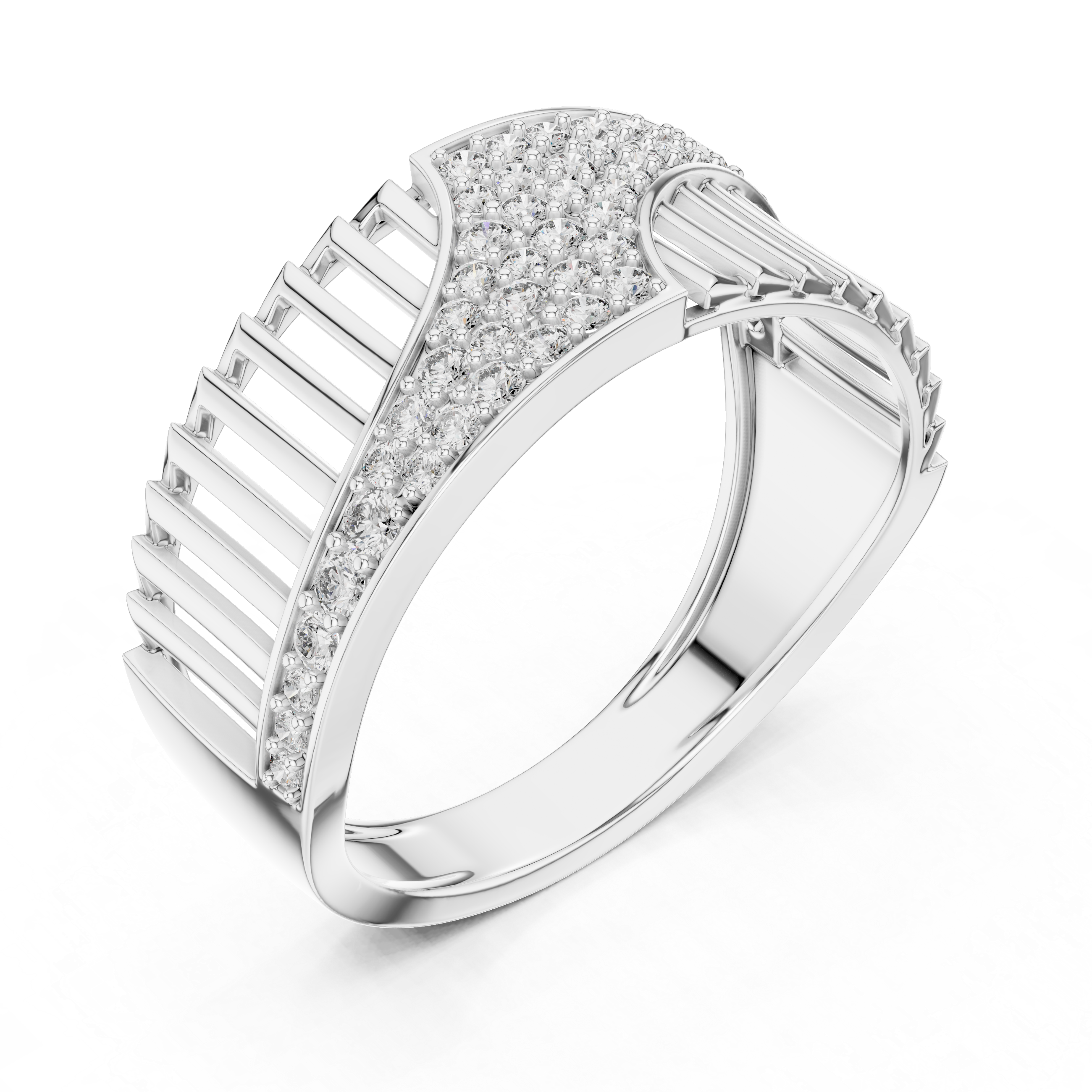 KM0204 White Gold View 2