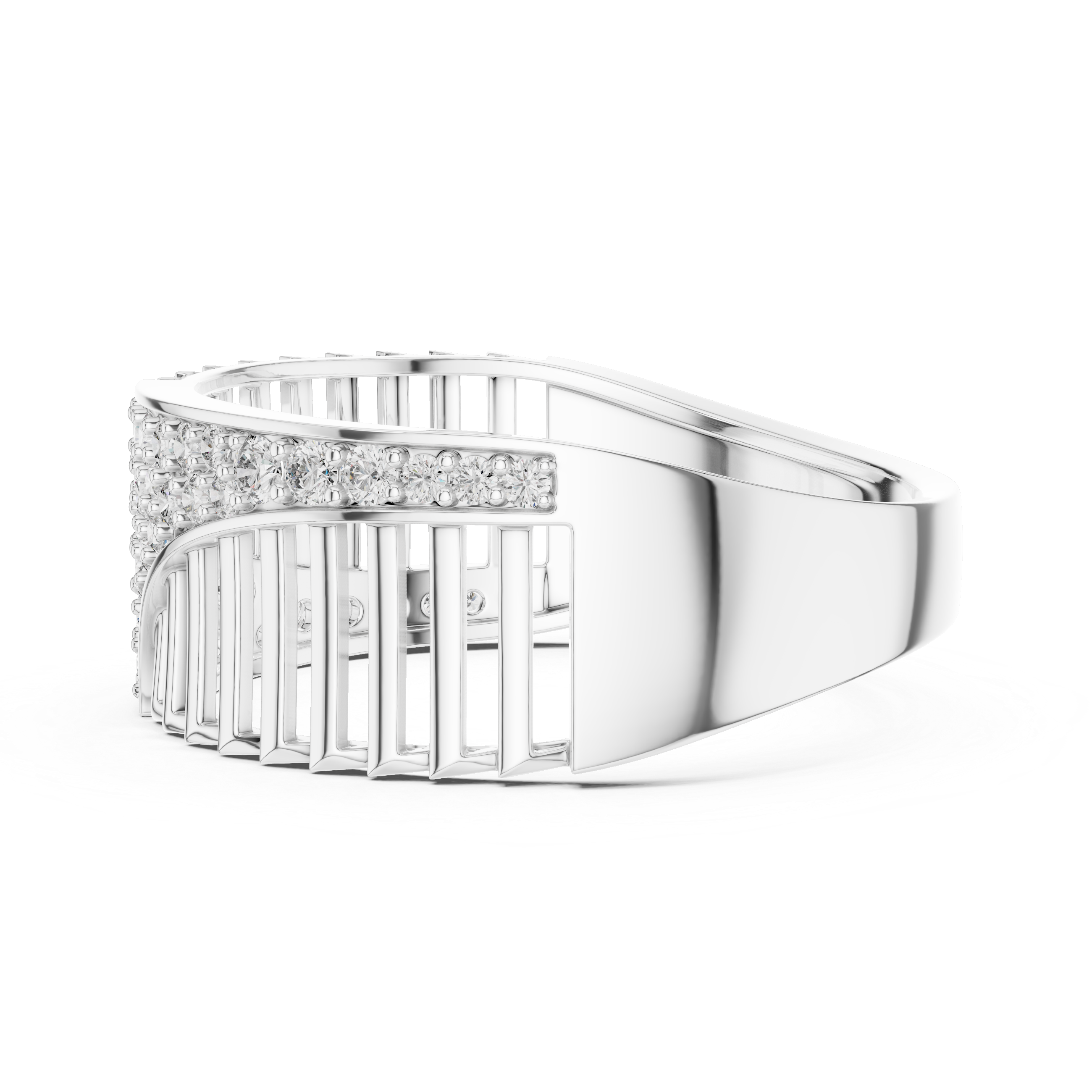 KM0204 White Gold View 3
