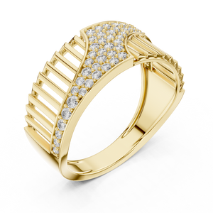 KM0204 Yellow Gold View 2