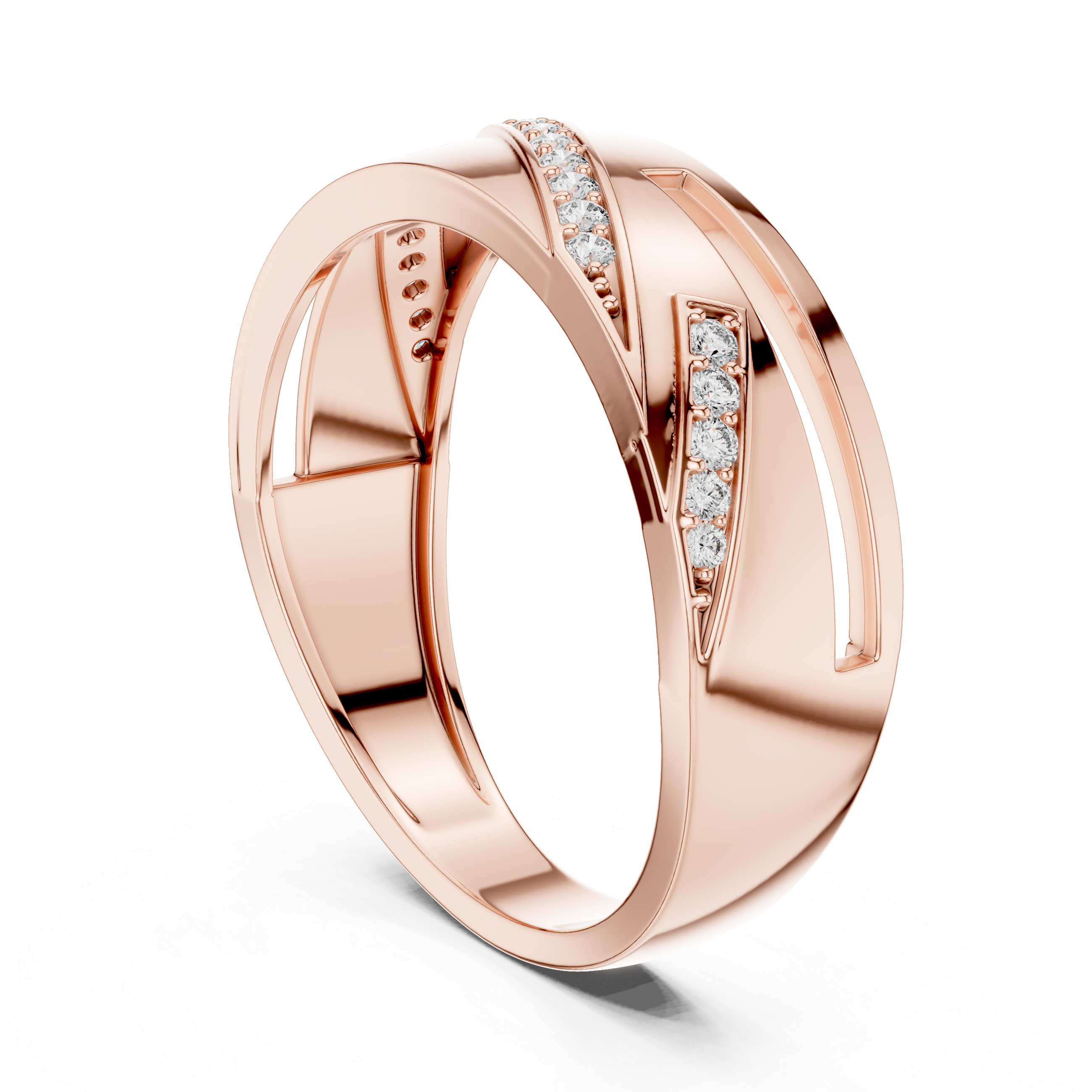 KM0205 Rose Gold View 1