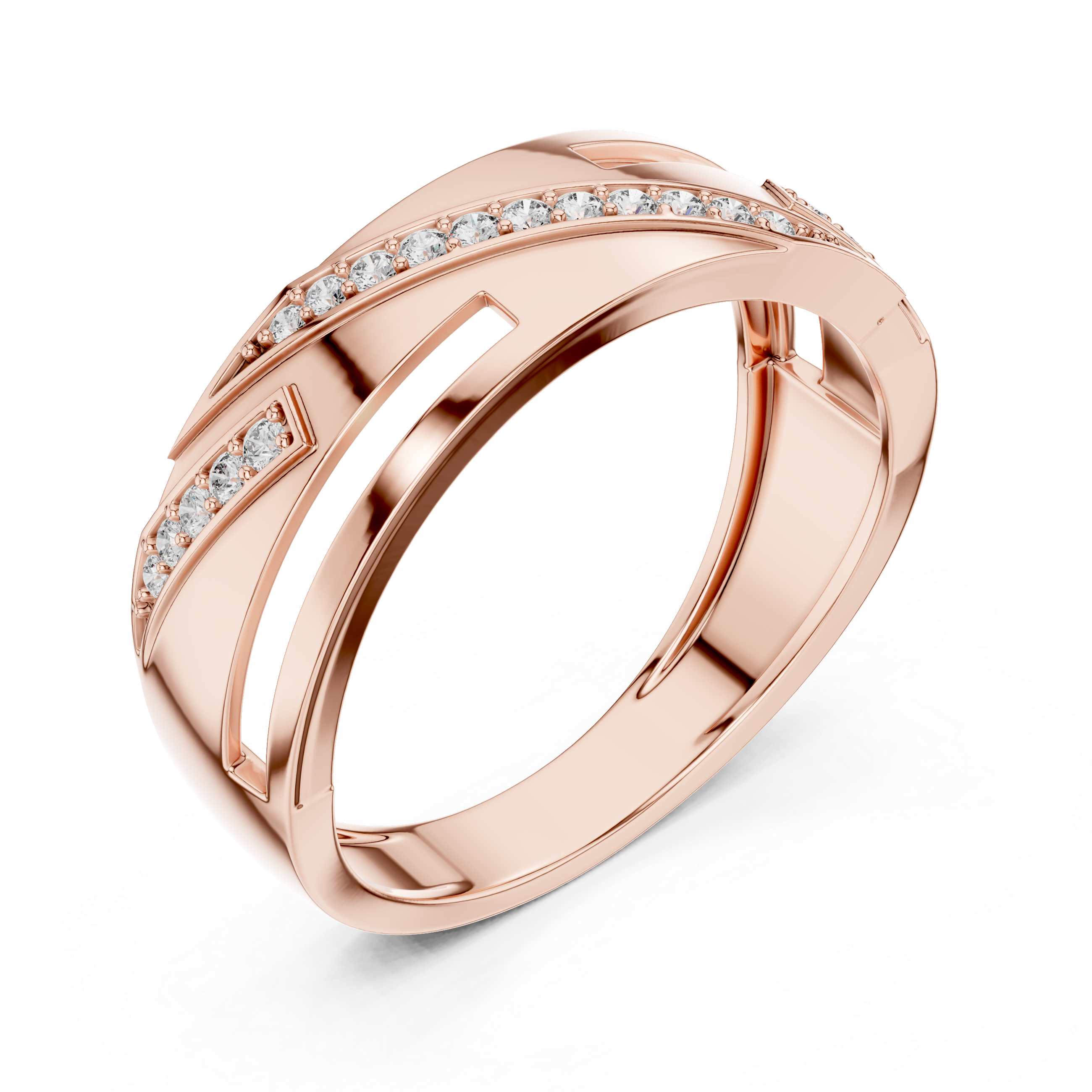 KM0205 Rose Gold View 2