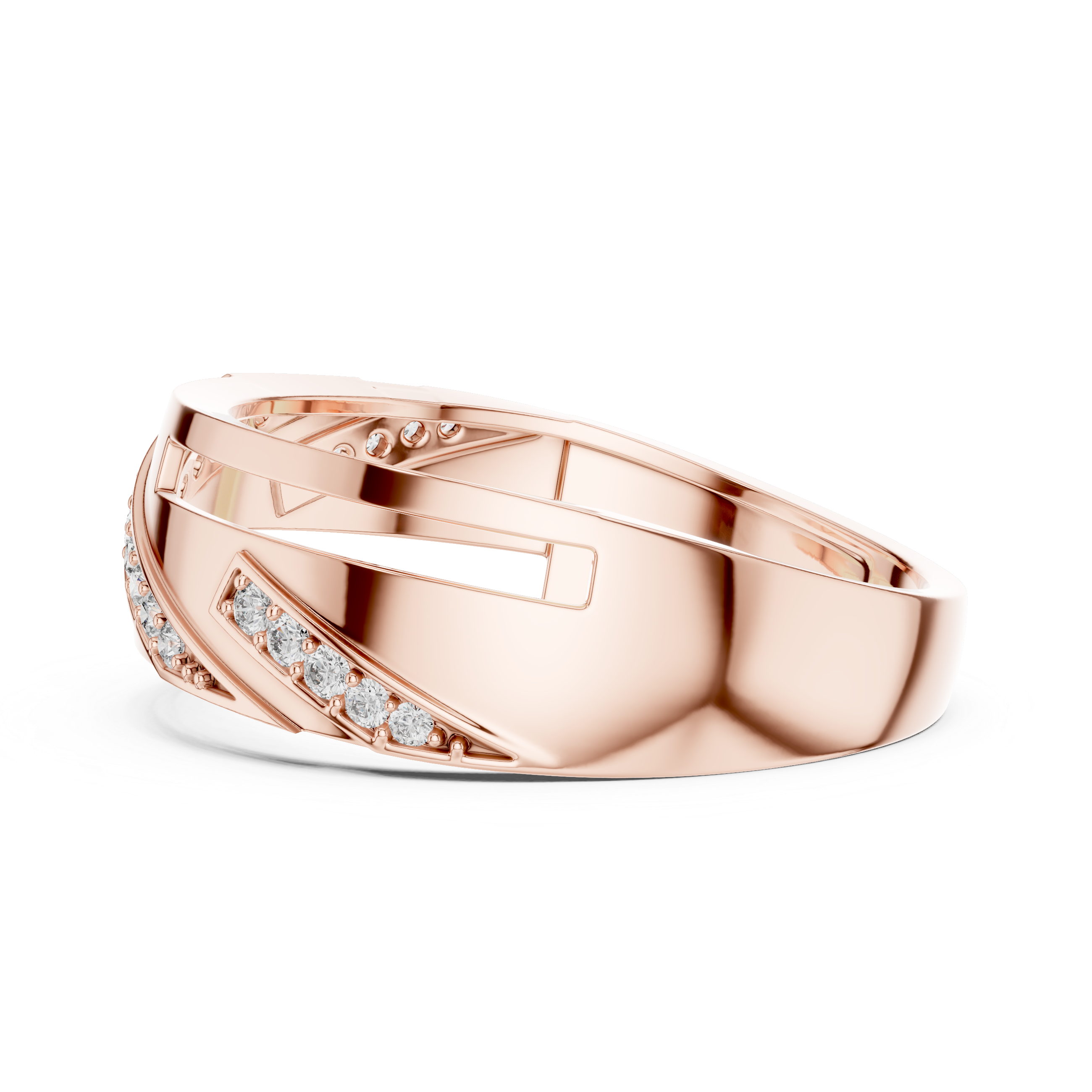 KM0205 Rose Gold View 3