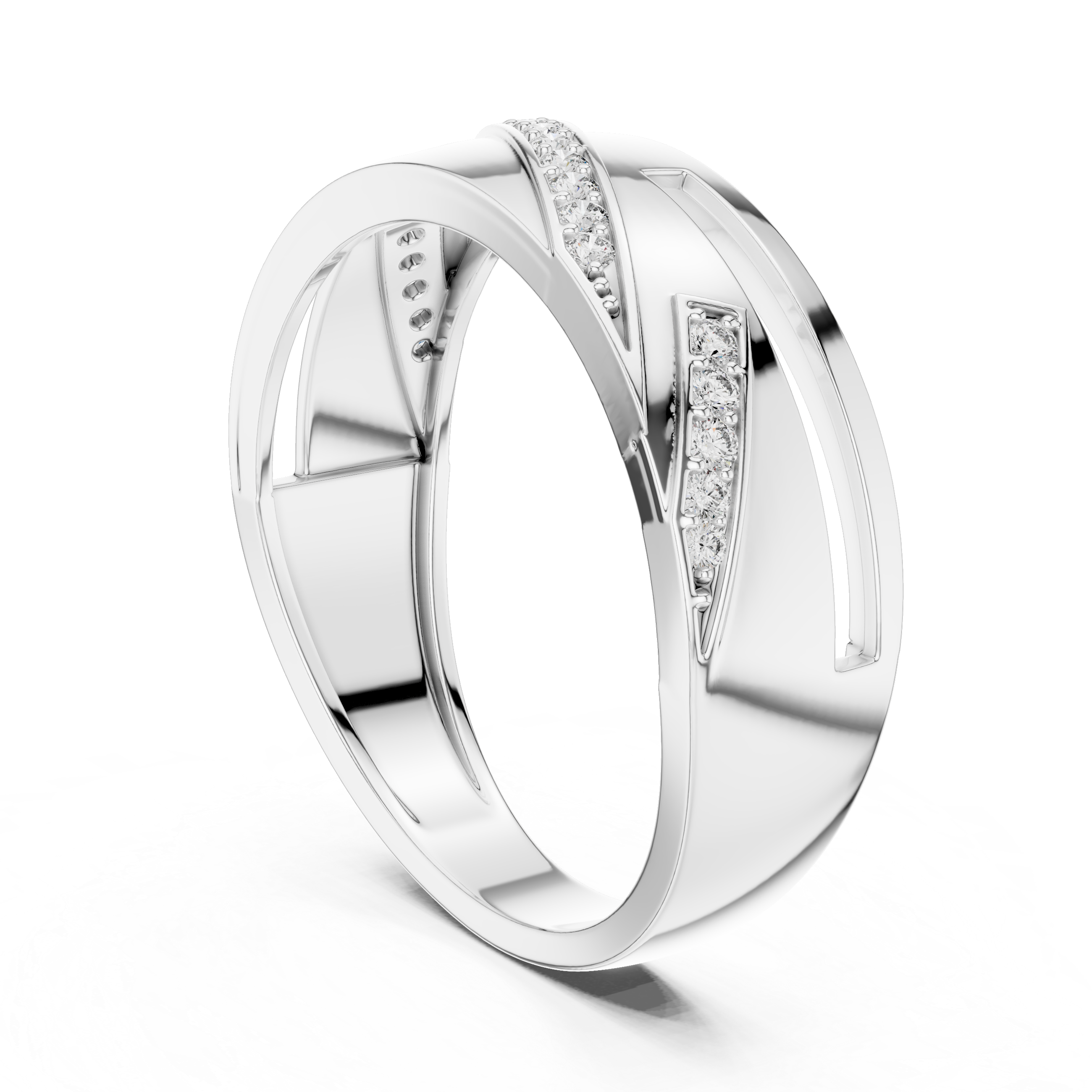 KM0205 White Gold View 1