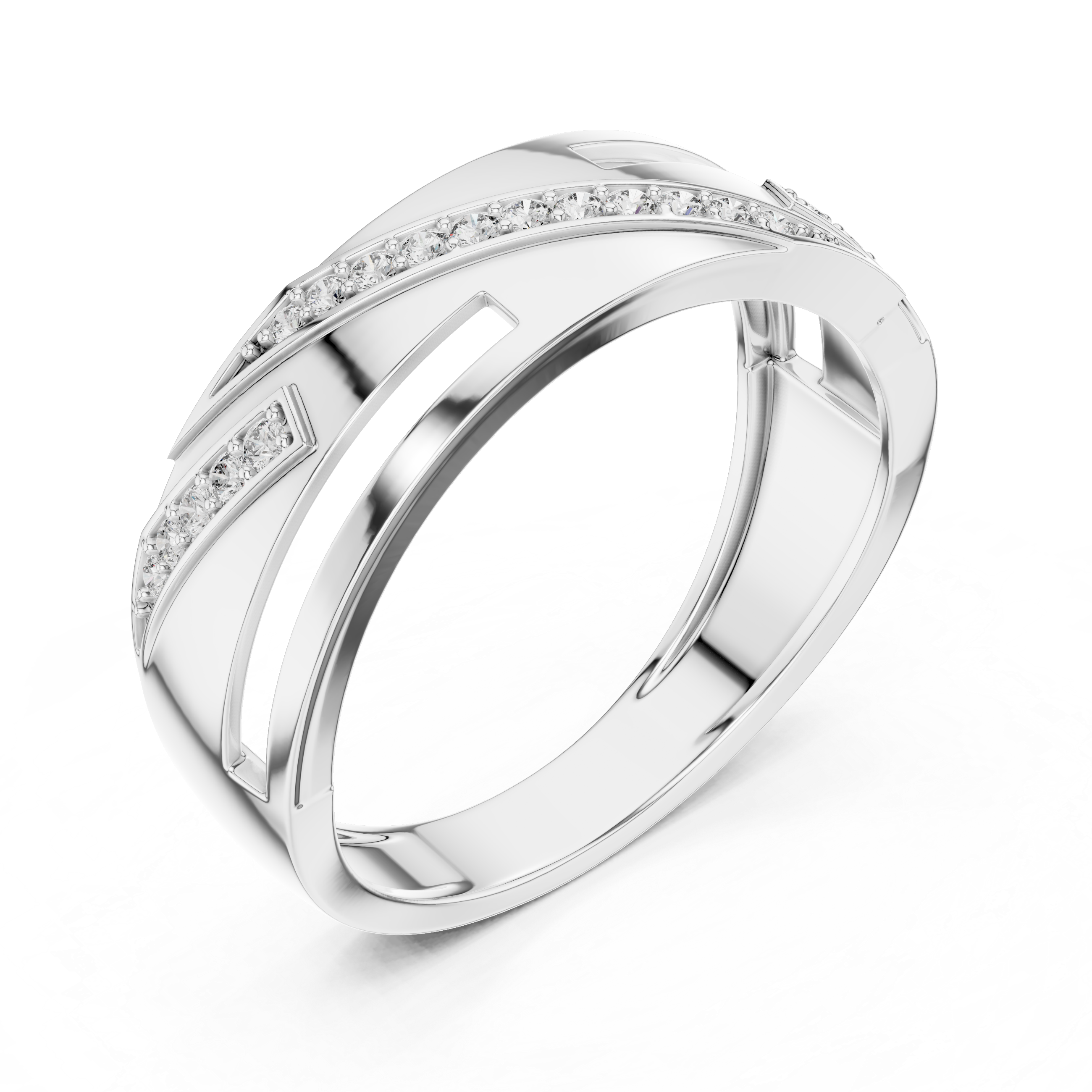 KM0205 White Gold View 2