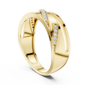 KM0205 Yellow Gold View 1