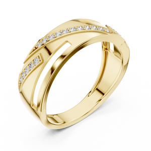 KM0205 Yellow Gold View 2
