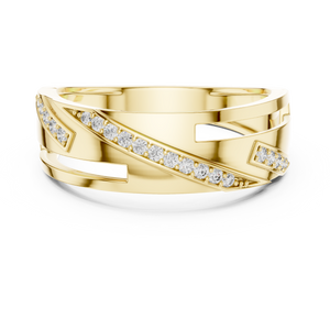 KM0205 Yellow Gold View 4