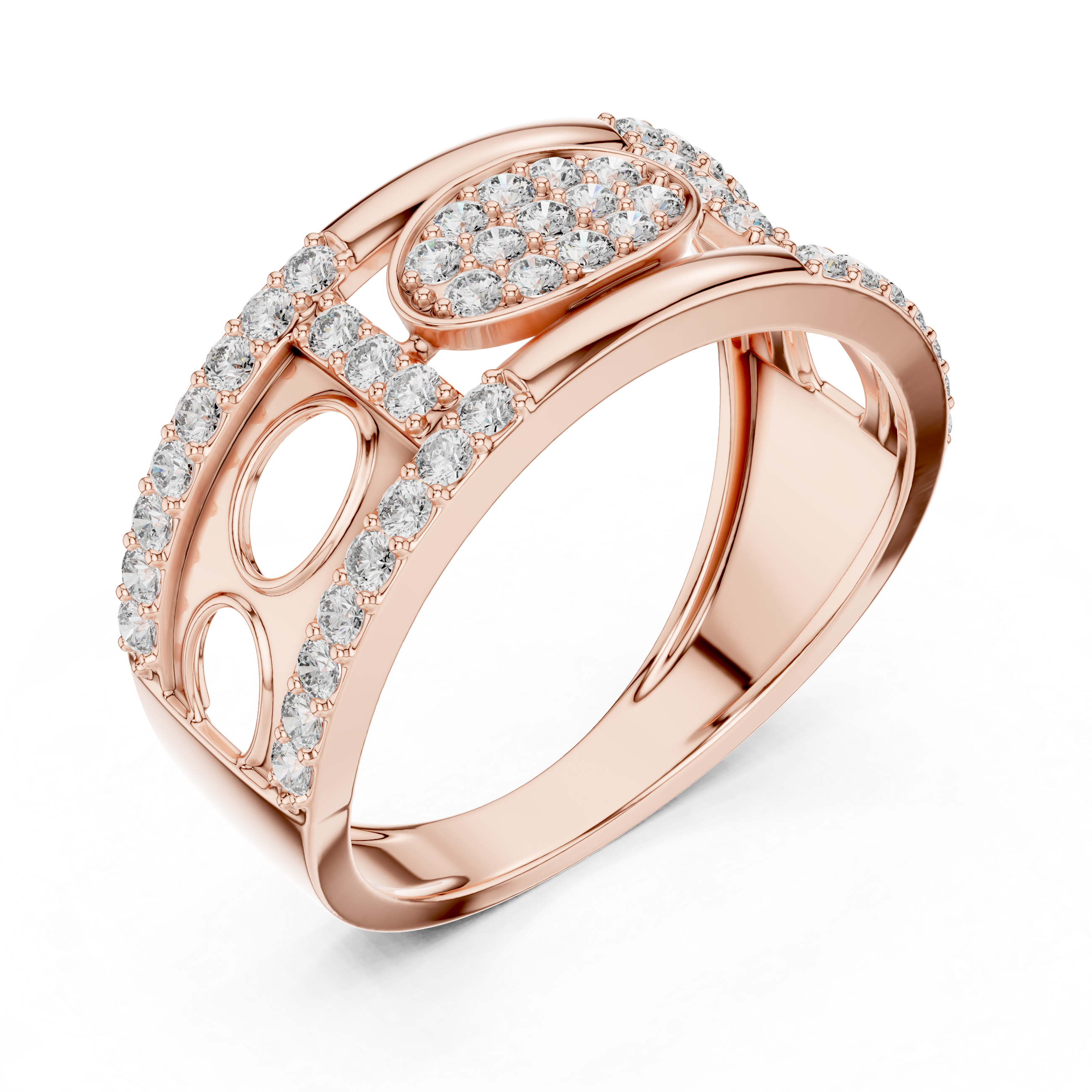 KM0206 Rose Gold View 2