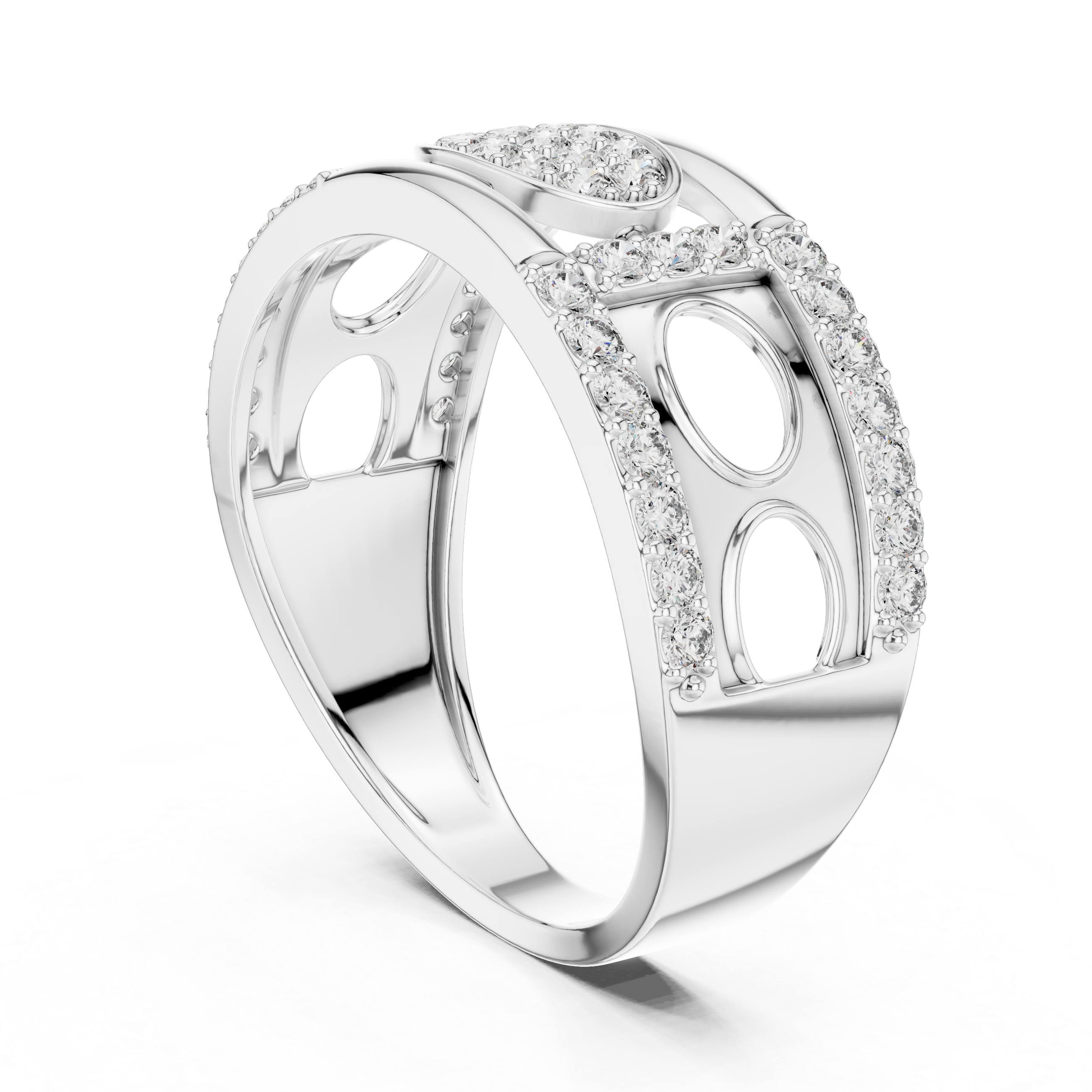 KM0206 White Gold View 1