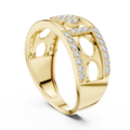 KM0206 Yellow Gold View 1