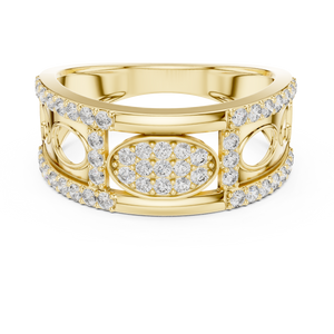 KM0206 Yellow Gold View 4