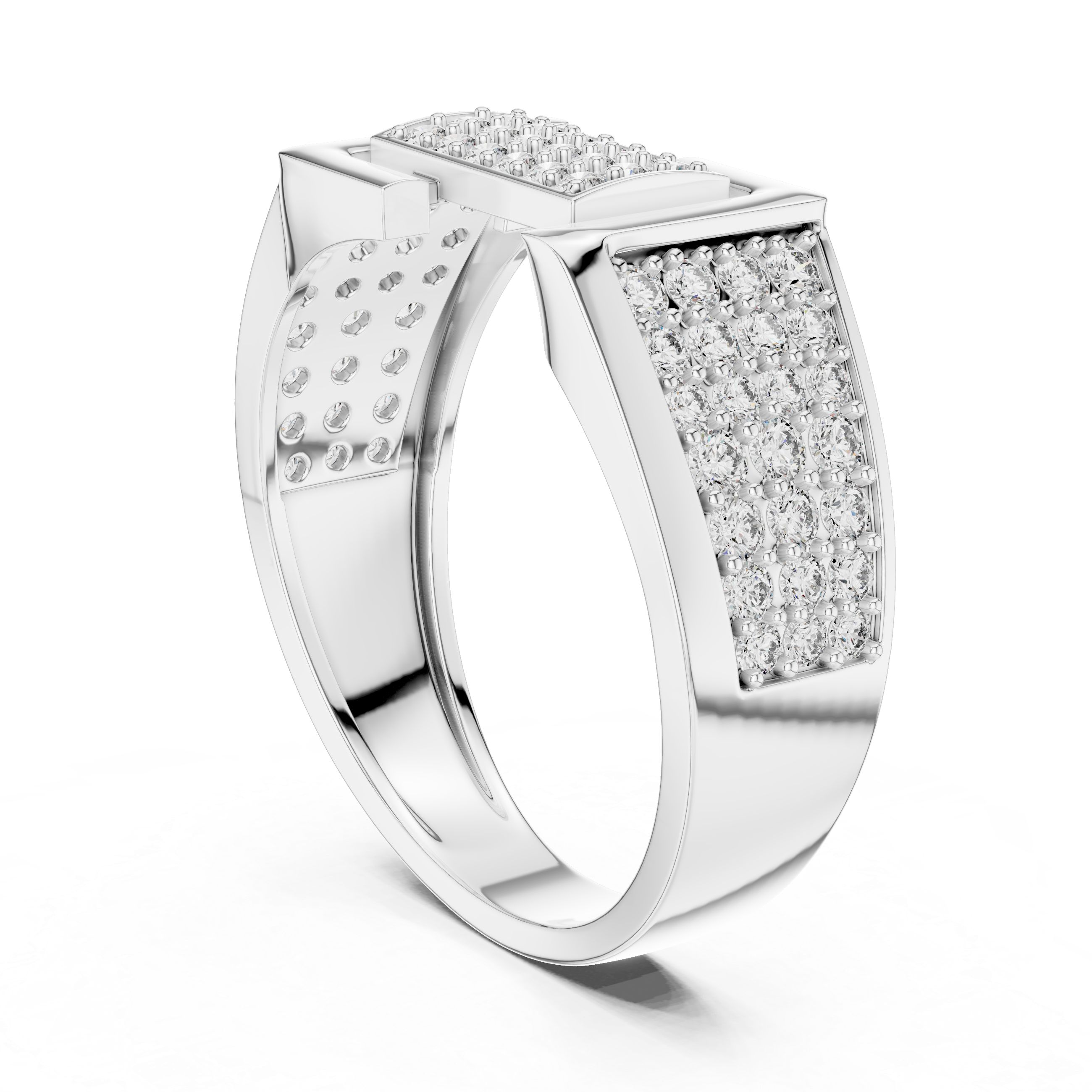 KM0207 White Gold View 1