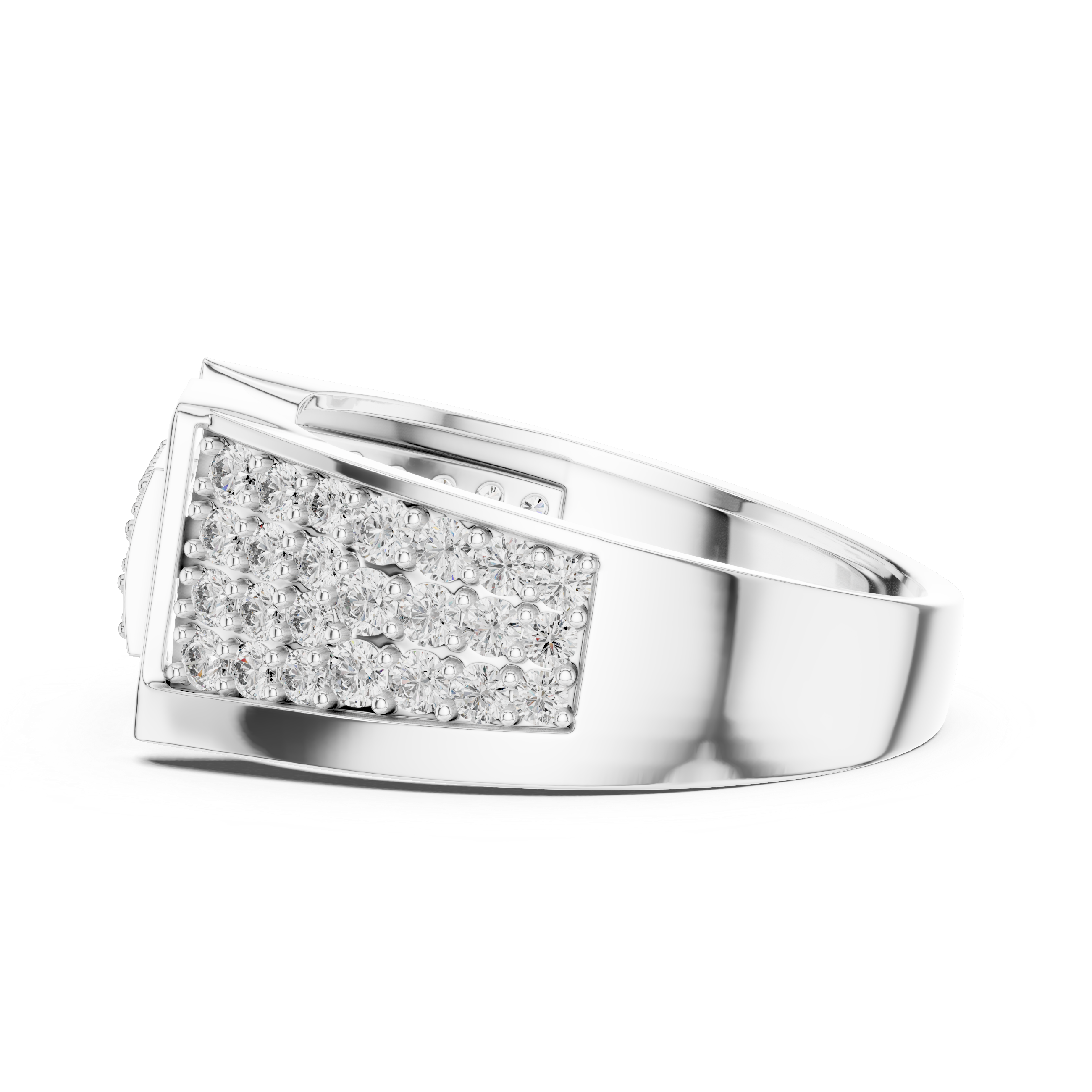 KM0207 White Gold View 3