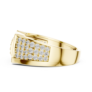 KM0207 Yellow Gold View 3