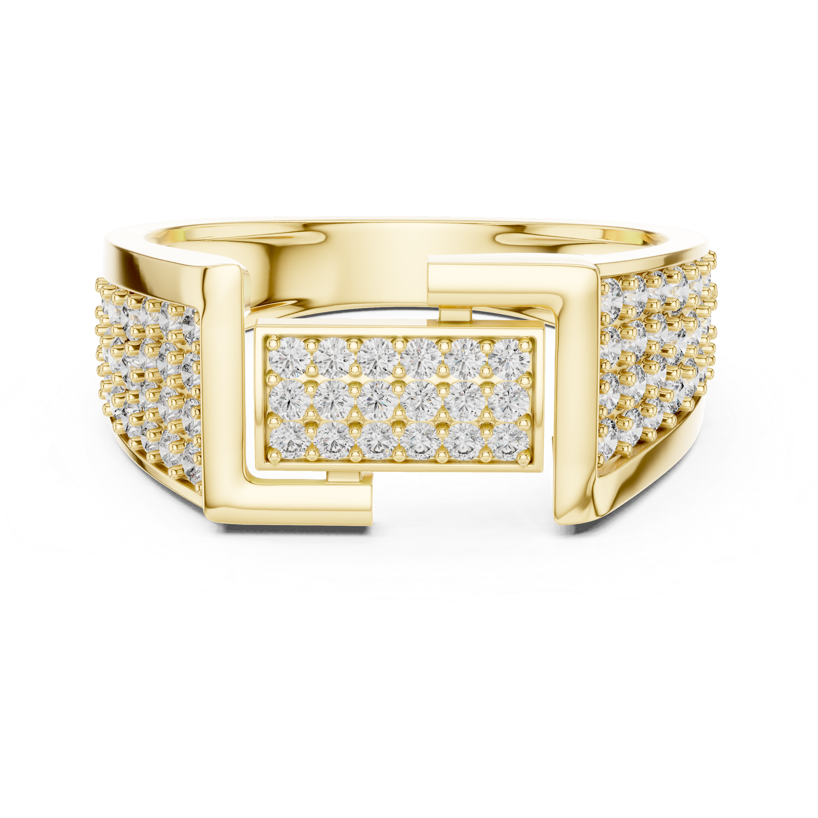 KM0207 Yellow Gold View 4