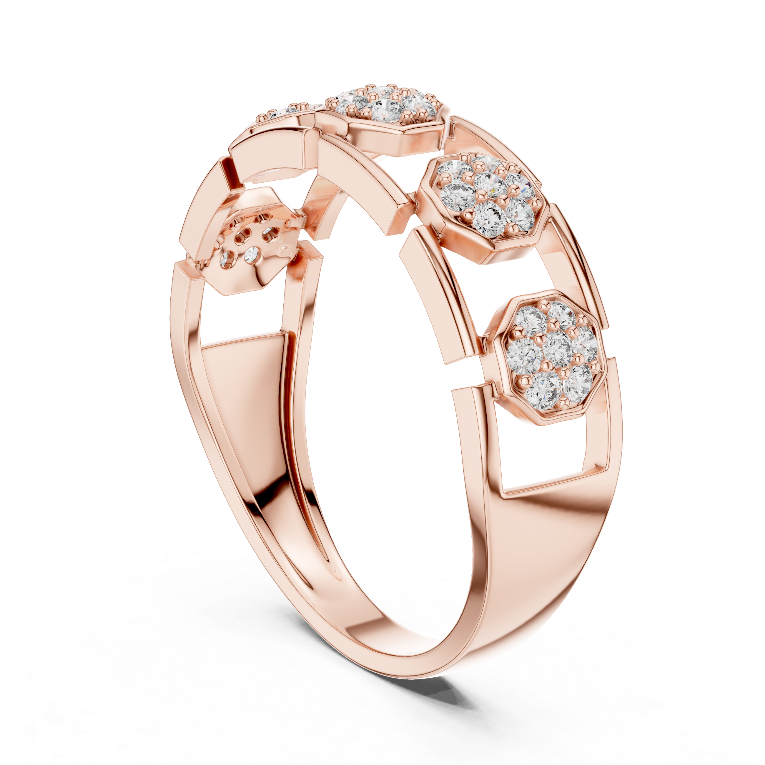 KM0208 Rose Gold View 1