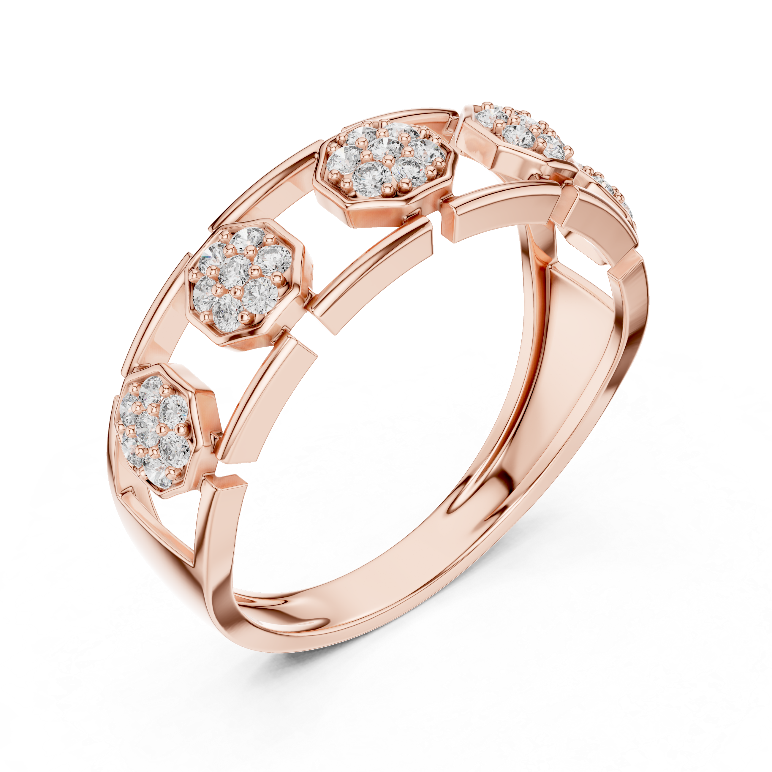 KM0208 Rose Gold View 2
