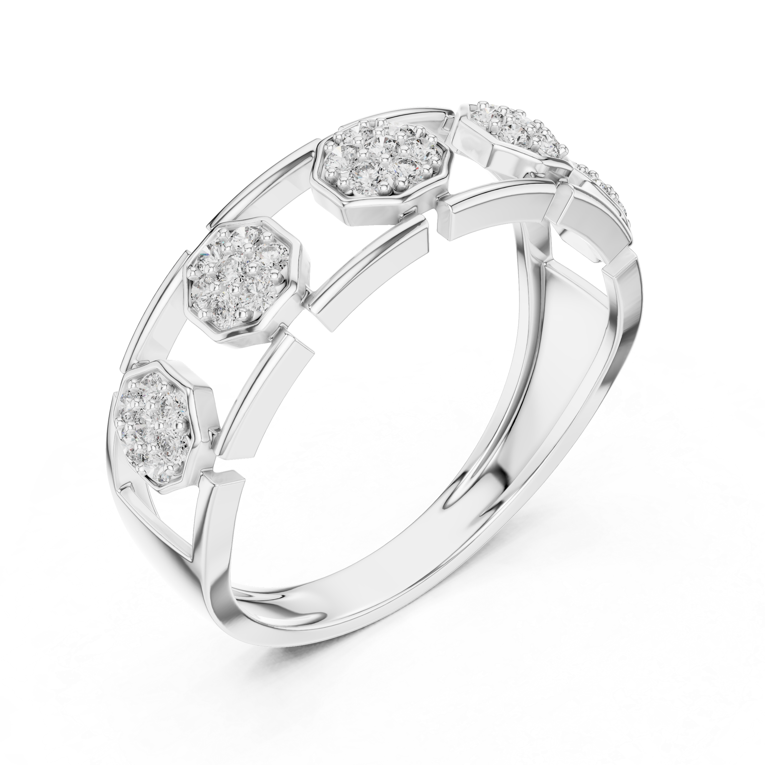 KM0208 White Gold View 2