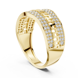 KM0209 Yellow Gold View 1