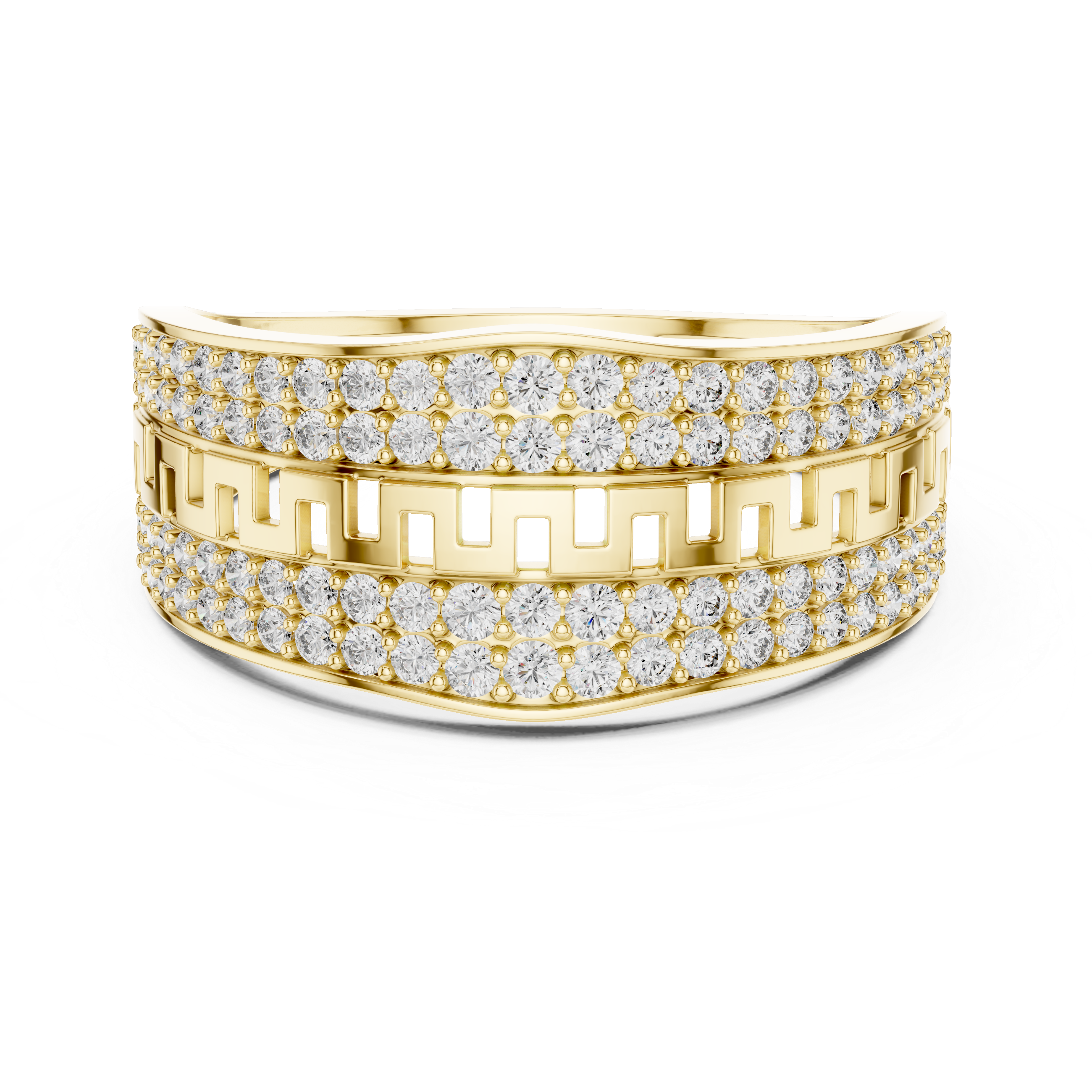 KM0209 Yellow Gold View 4