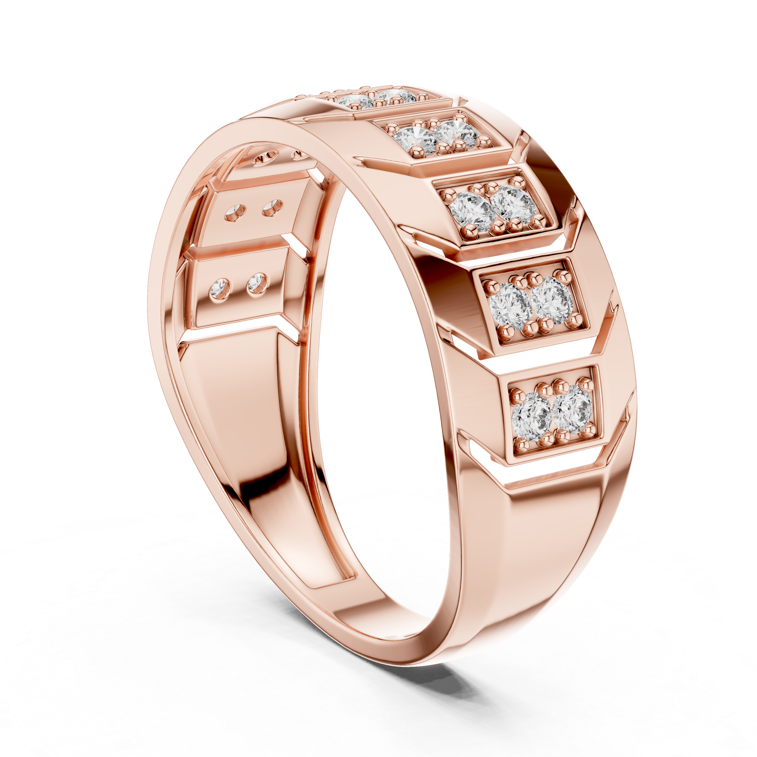 KM0210 Rose Gold View 1