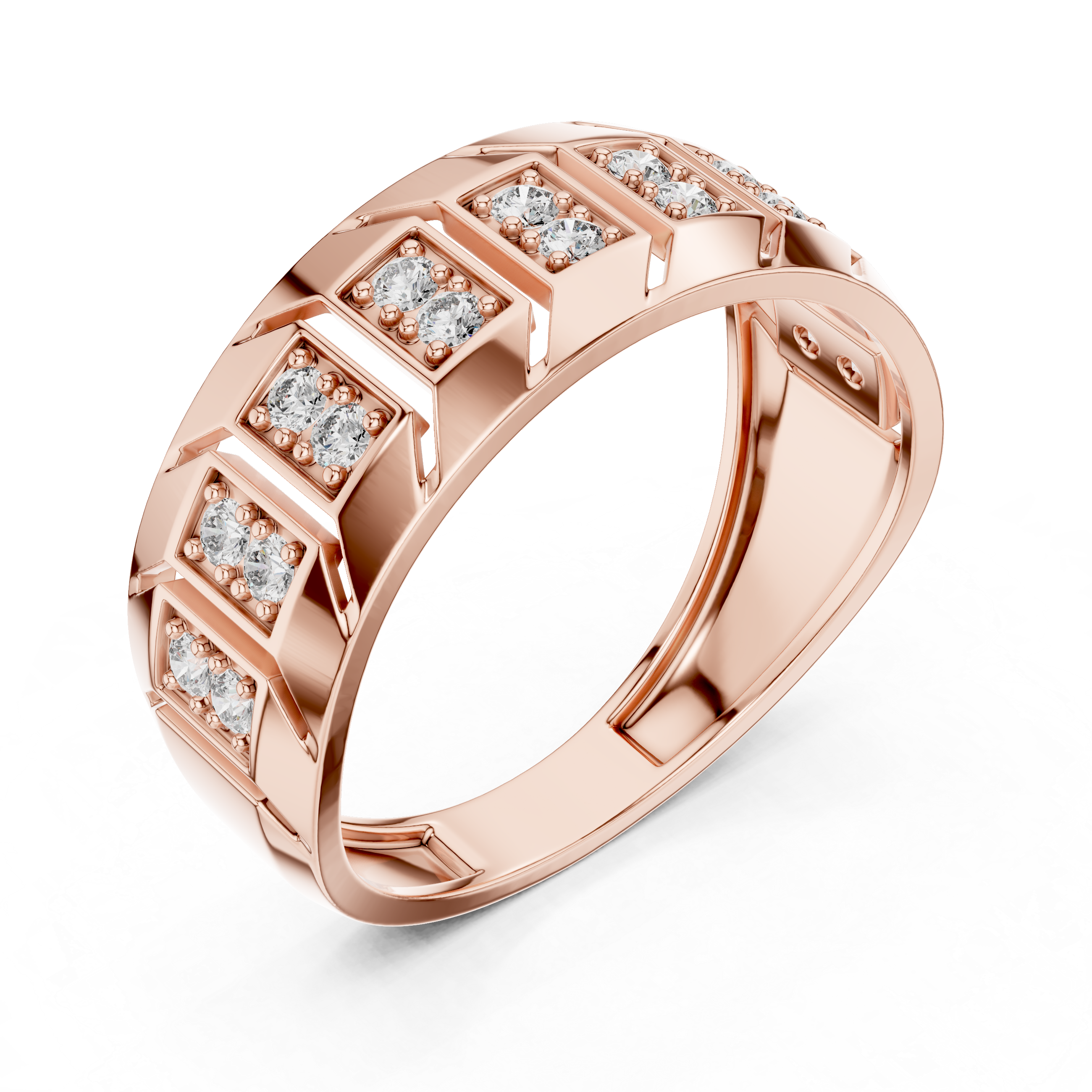 KM0210 Rose Gold View 2