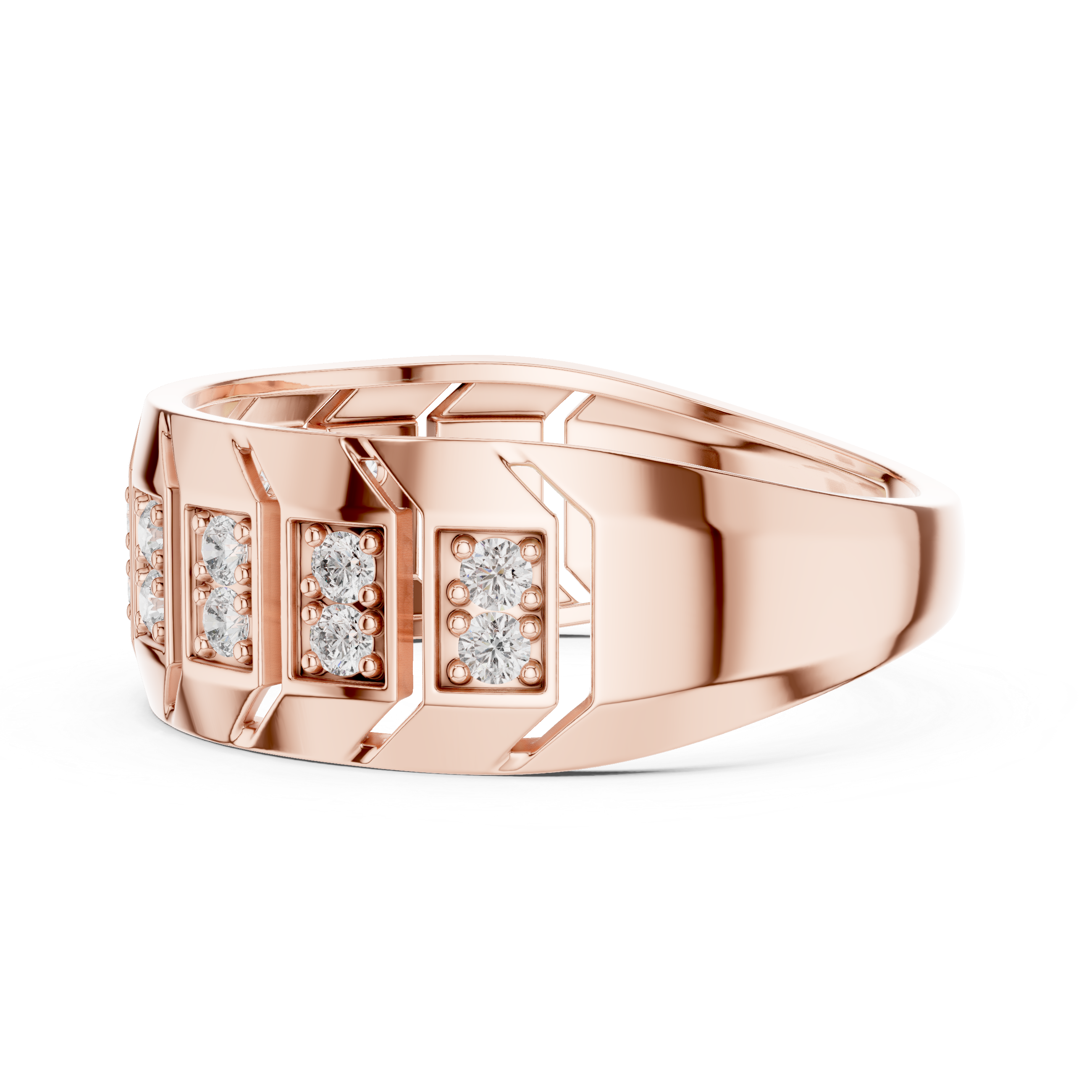 KM0210 Rose Gold View 3