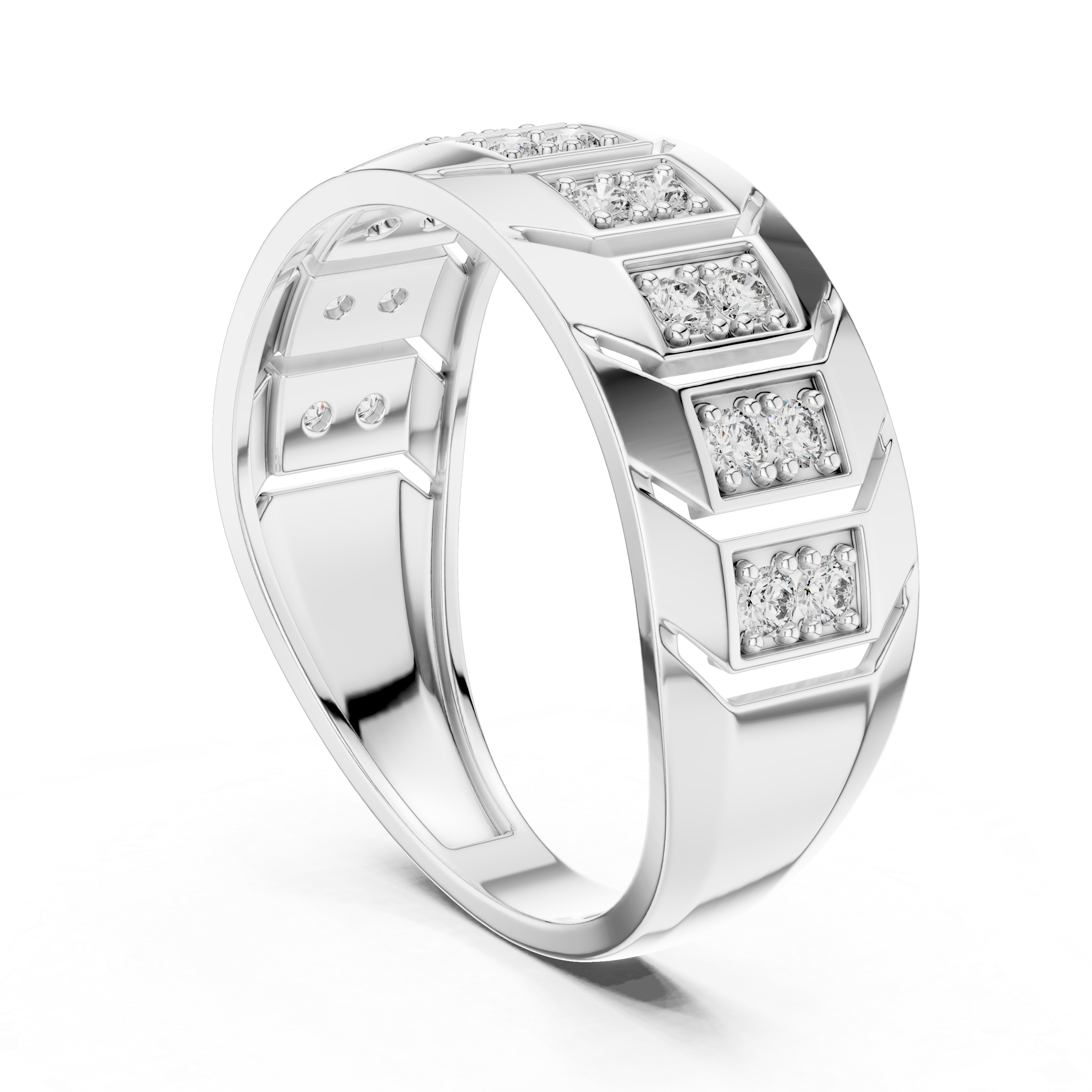 KM0210 White Gold View 1