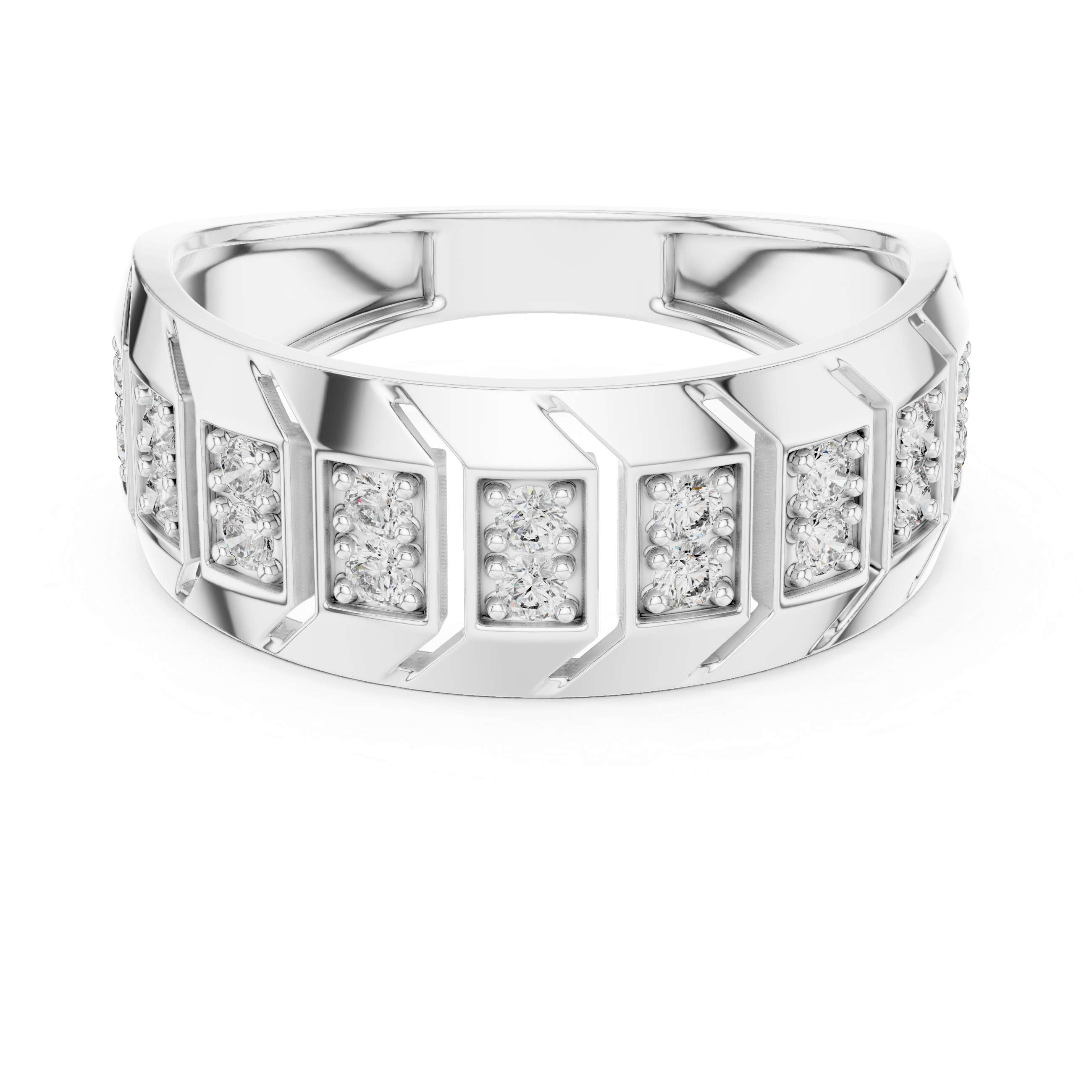 KM0210 White Gold View 4