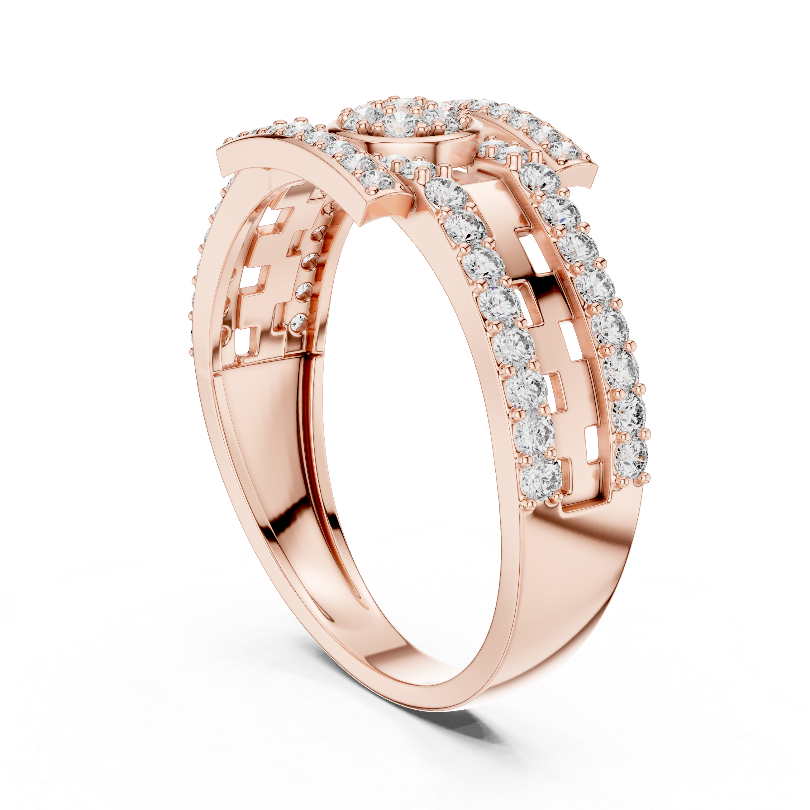 KM0211 Rose Gold View 1