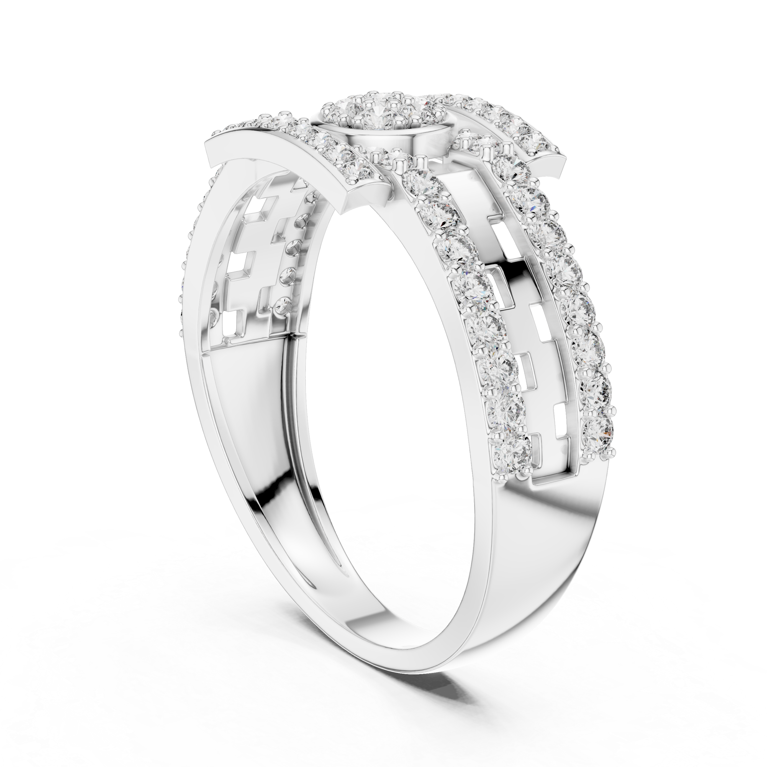 KM0211 White Gold View 1