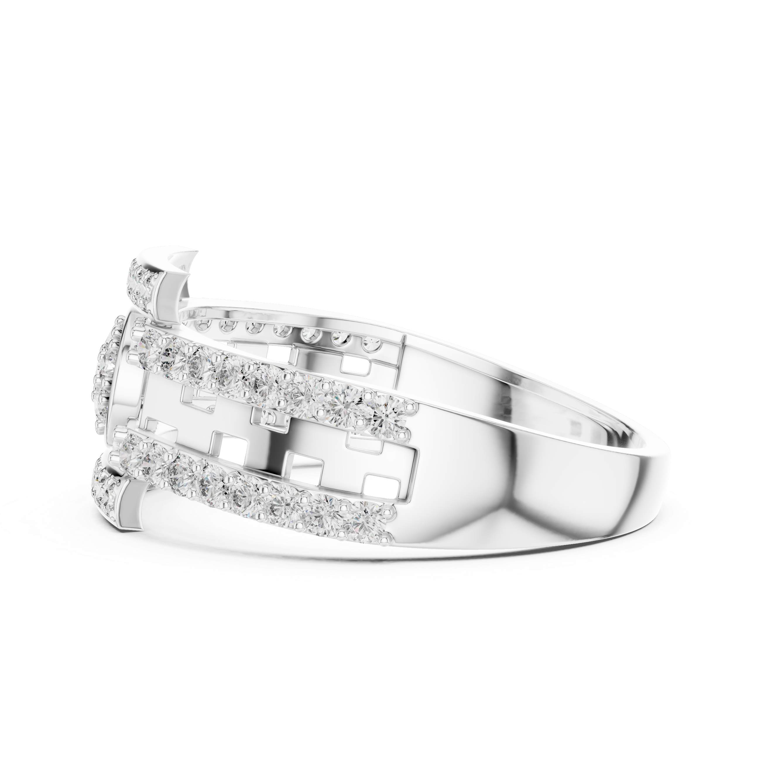 KM0211 White Gold View 3