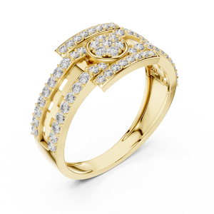 KM0211 Yellow Gold View 2
