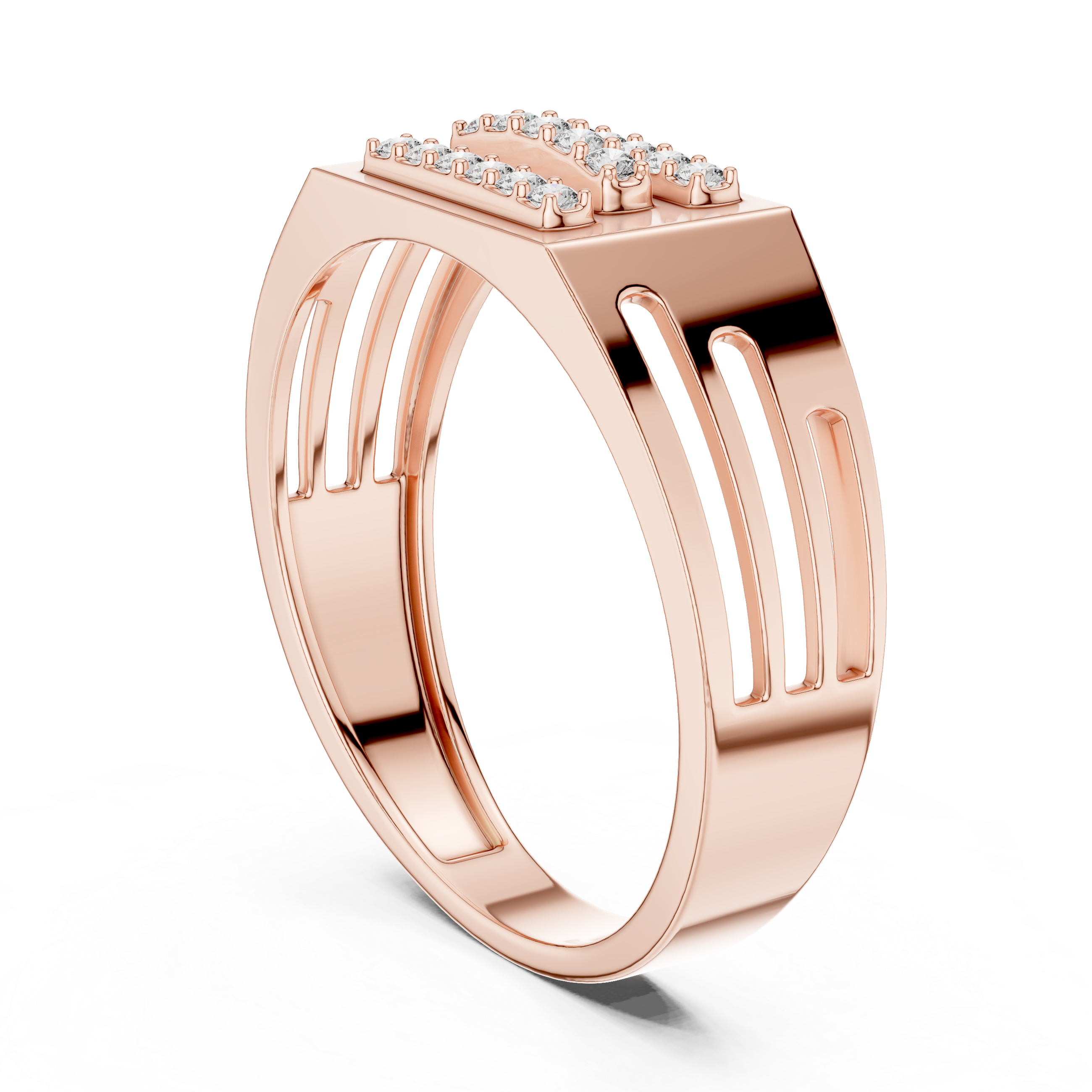 KM0212 Rose Gold View 1