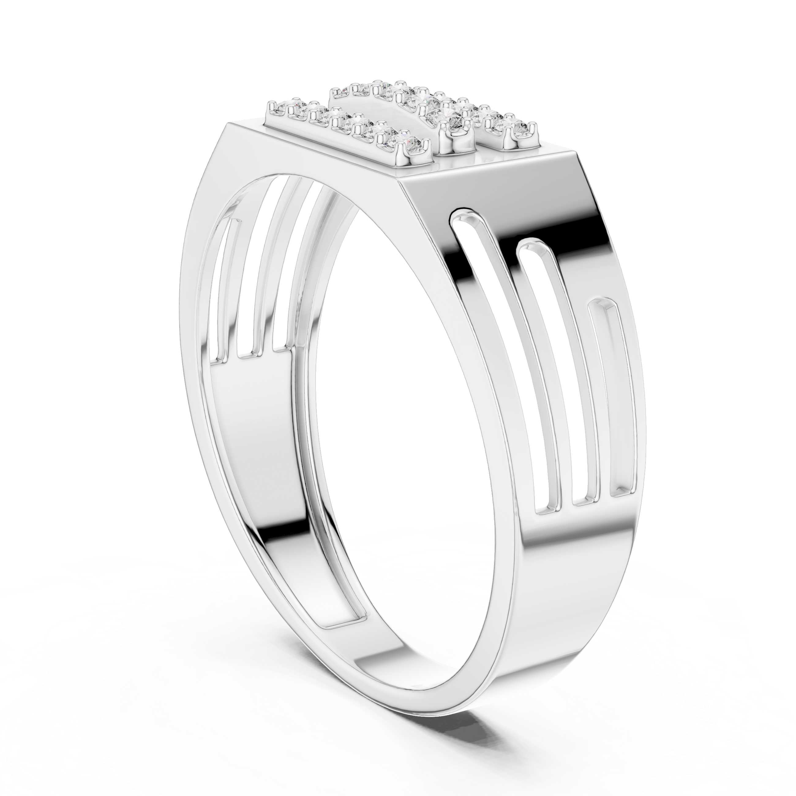 KM0212 White Gold View 1
