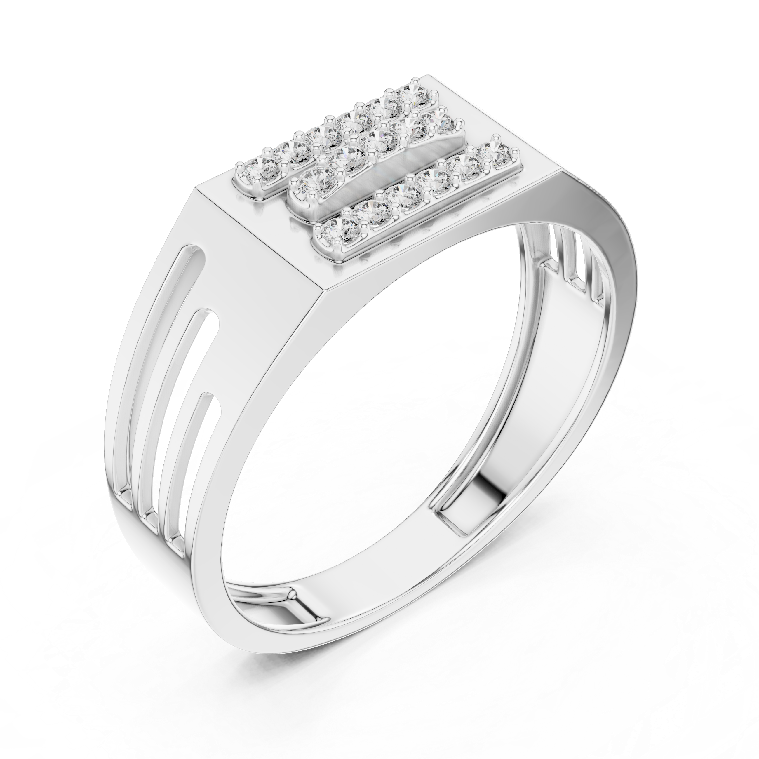 KM0212 White Gold View 2