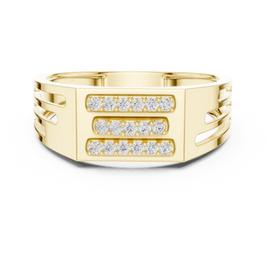 KM0212 Yellow Gold View 4