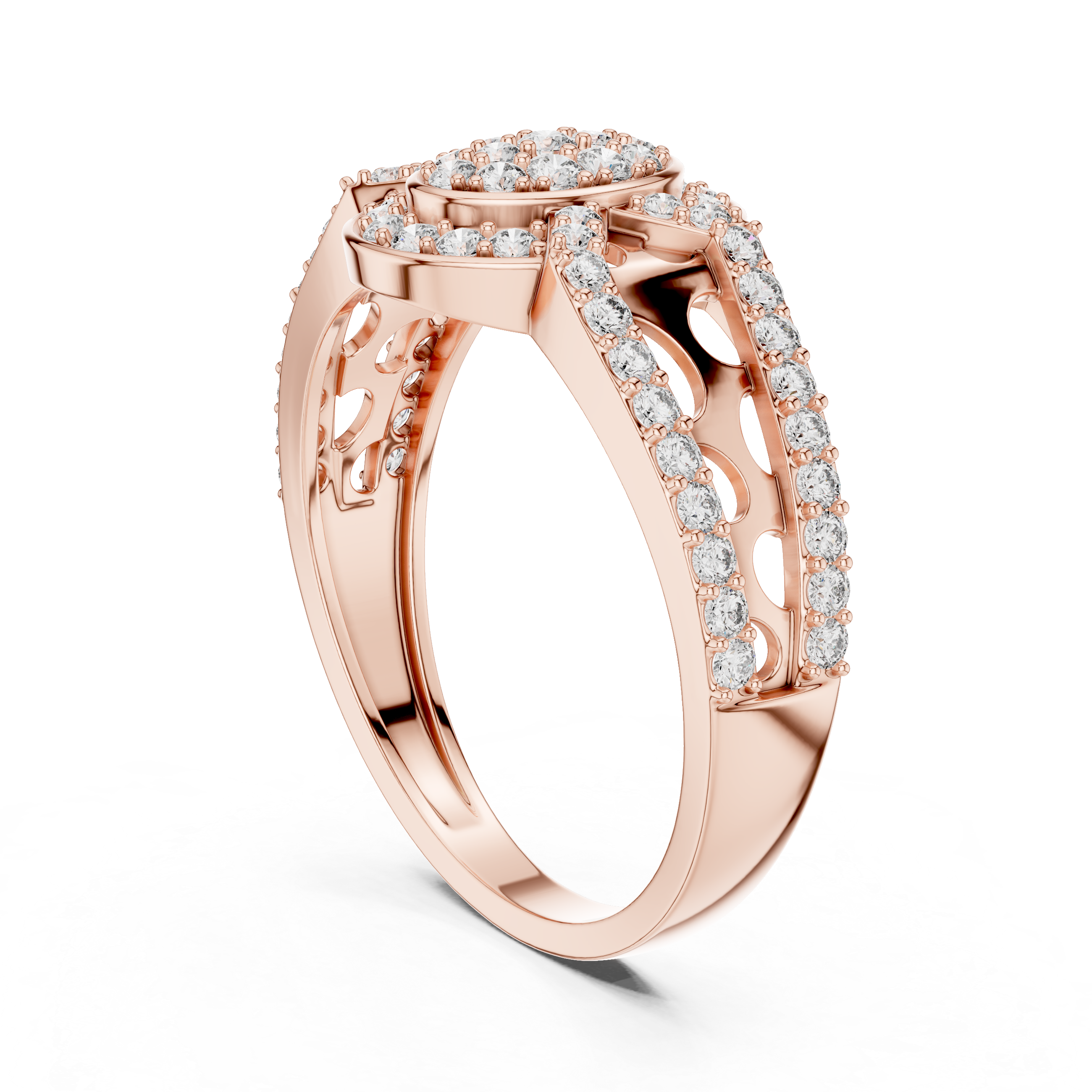 KM0195 Rose Gold View 1