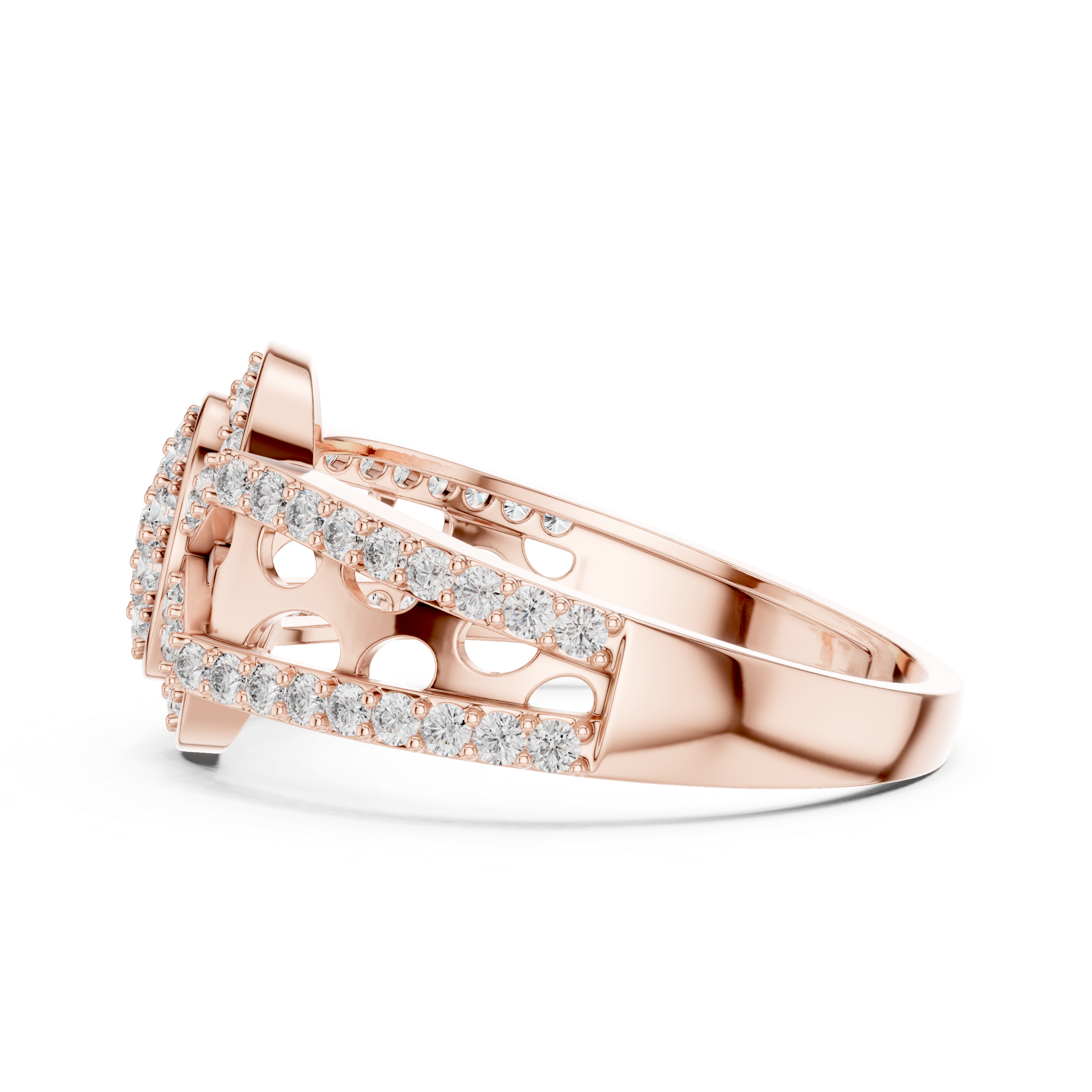 KM0195 Rose Gold View 3