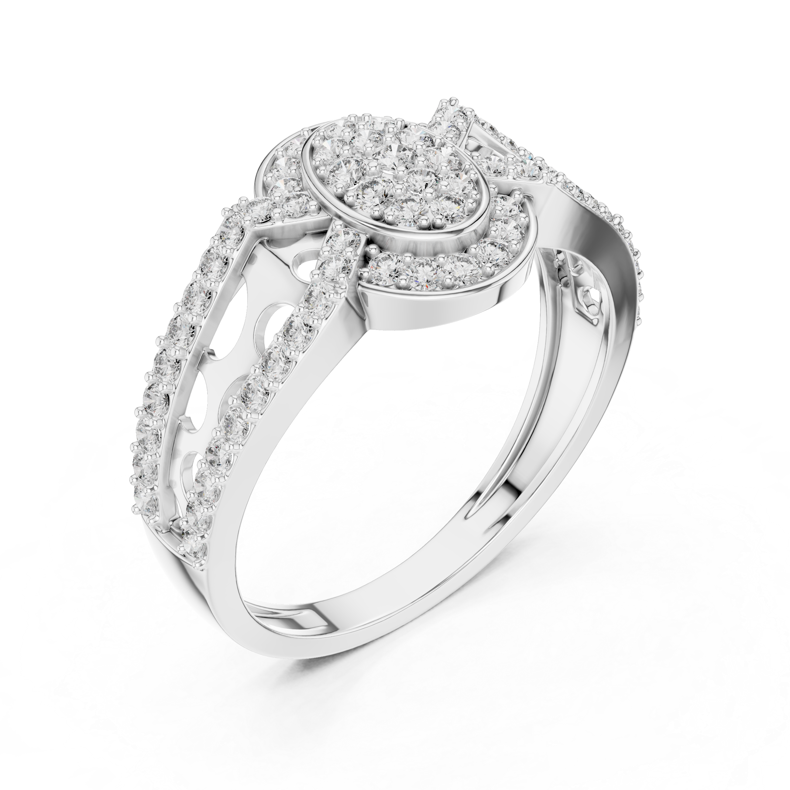 KM0195 White Gold View 2
