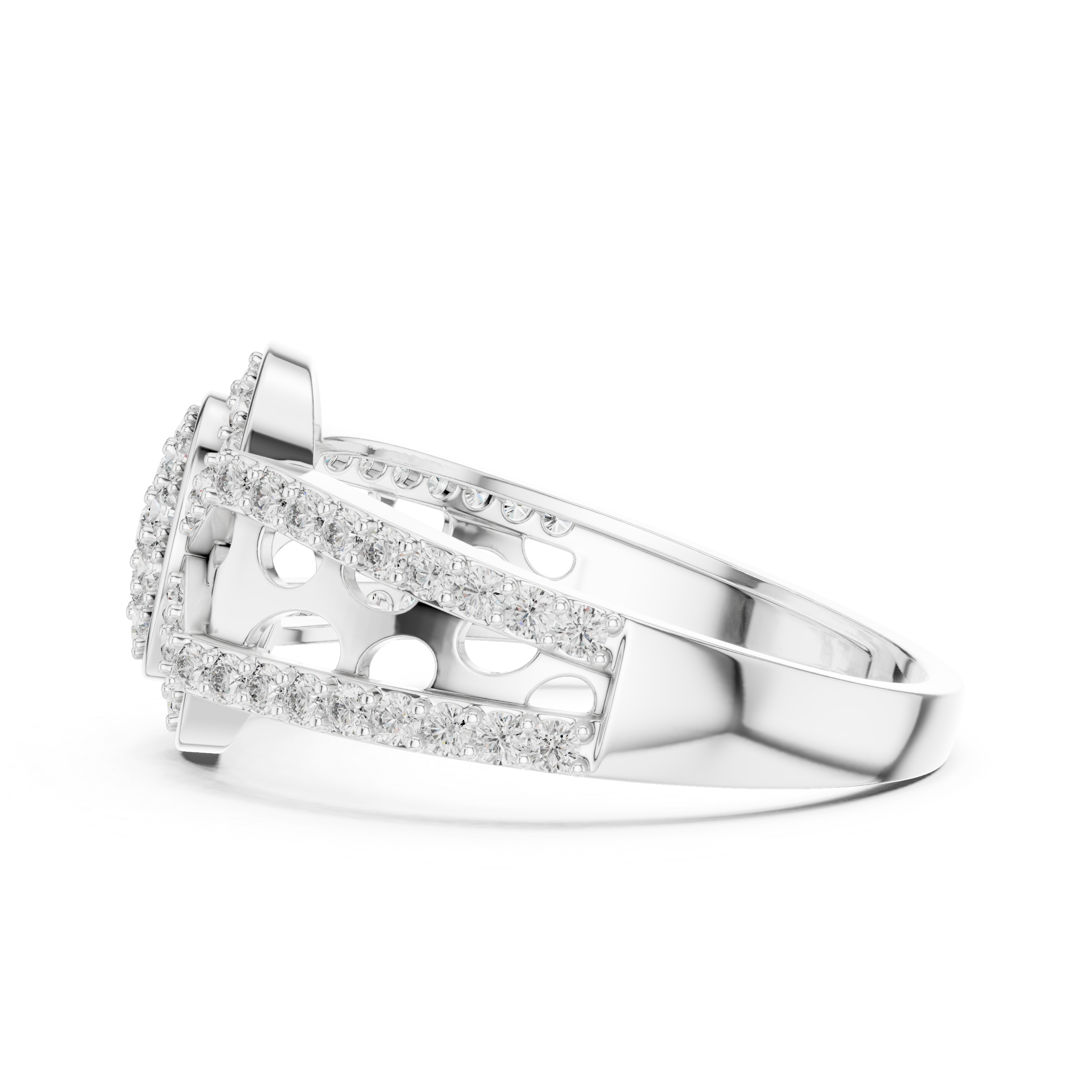 KM0195 White Gold View 3