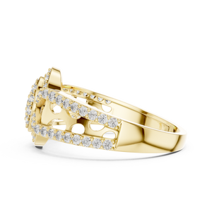 KM0195 Yellow Gold View 3