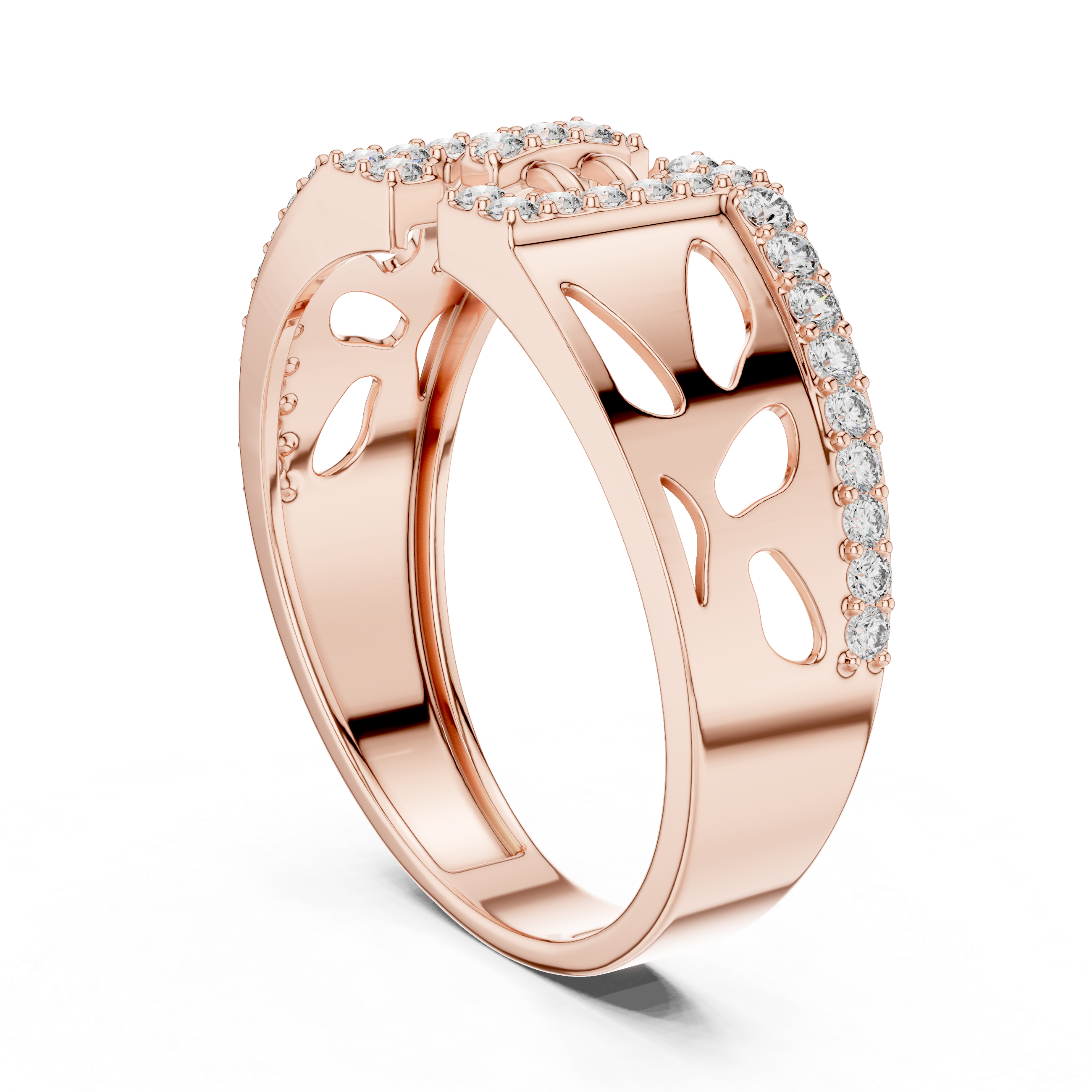 KM0213 Rose Gold View 1