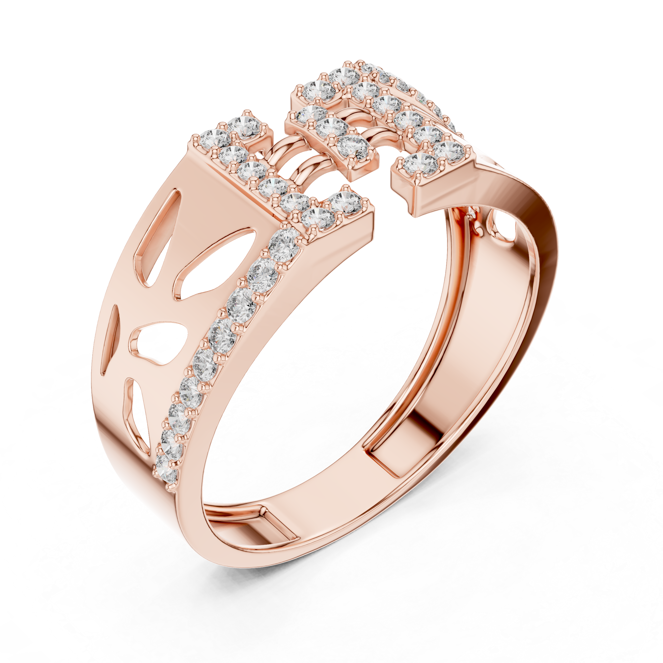 KM0213 Rose Gold View 2