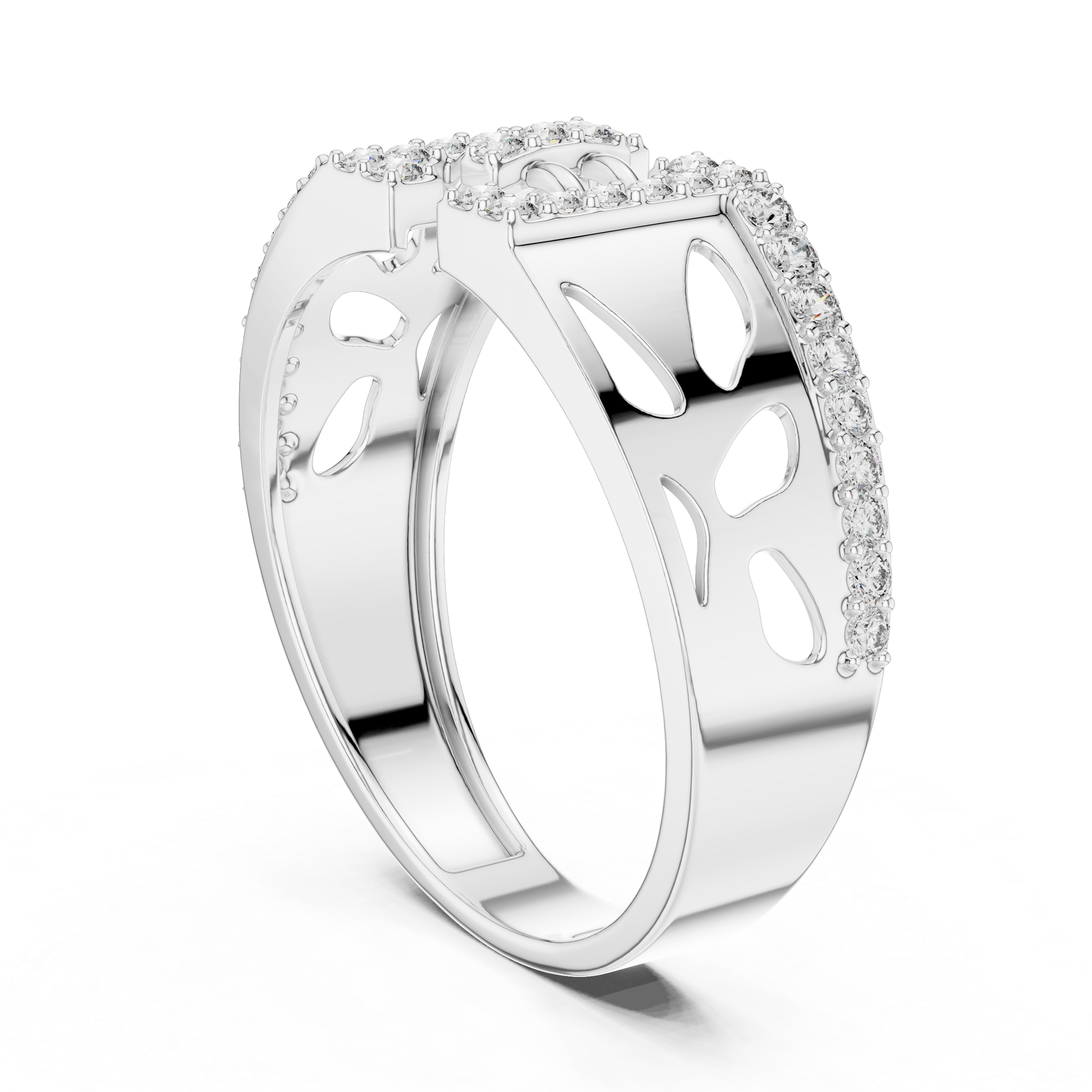 KM0213 White Gold View 1