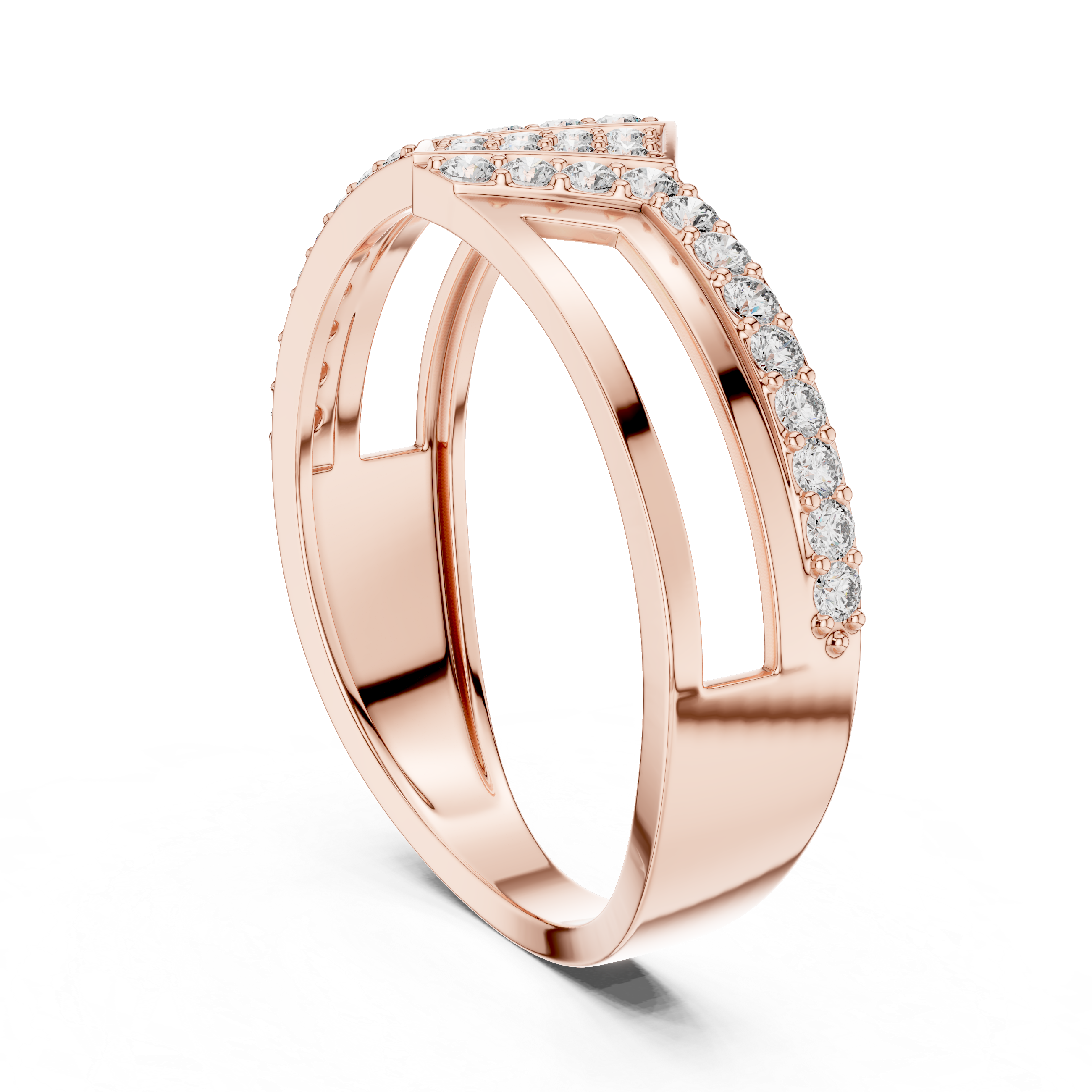 KM0214 Rose Gold View 1