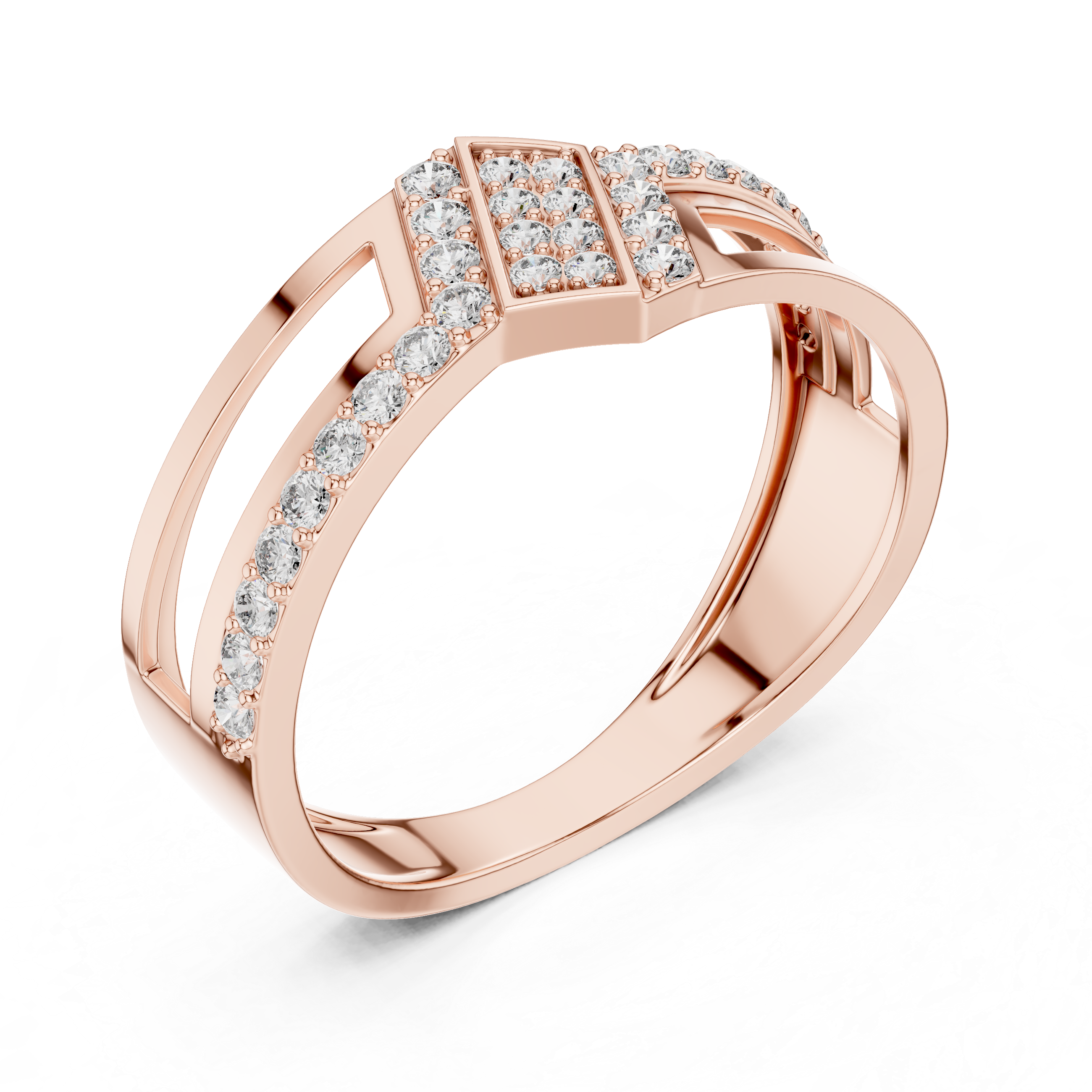 KM0214 Rose Gold View 2